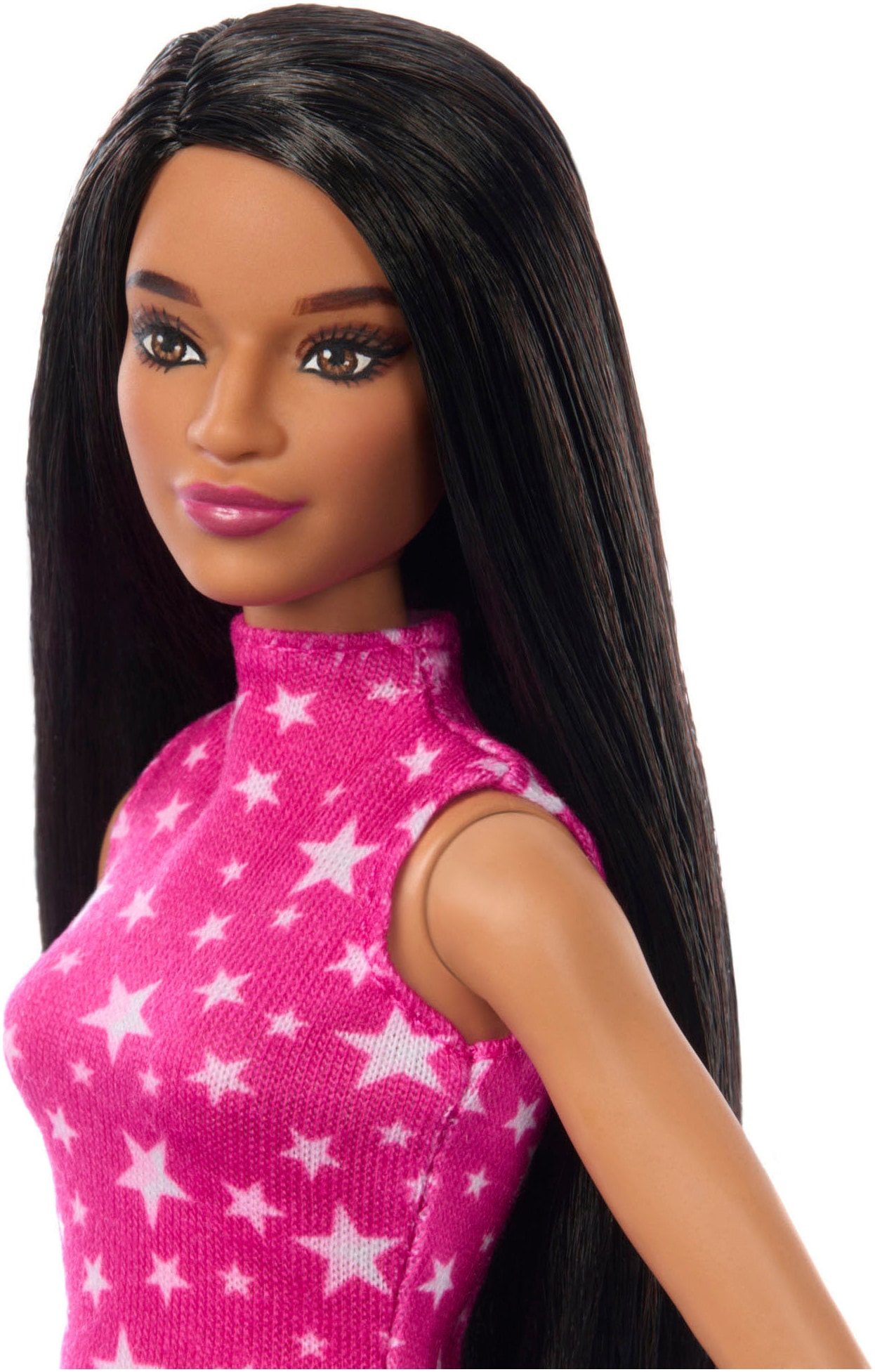 Barbie Anziehpuppe »Fashionistas, Rock Pink and Metallic«