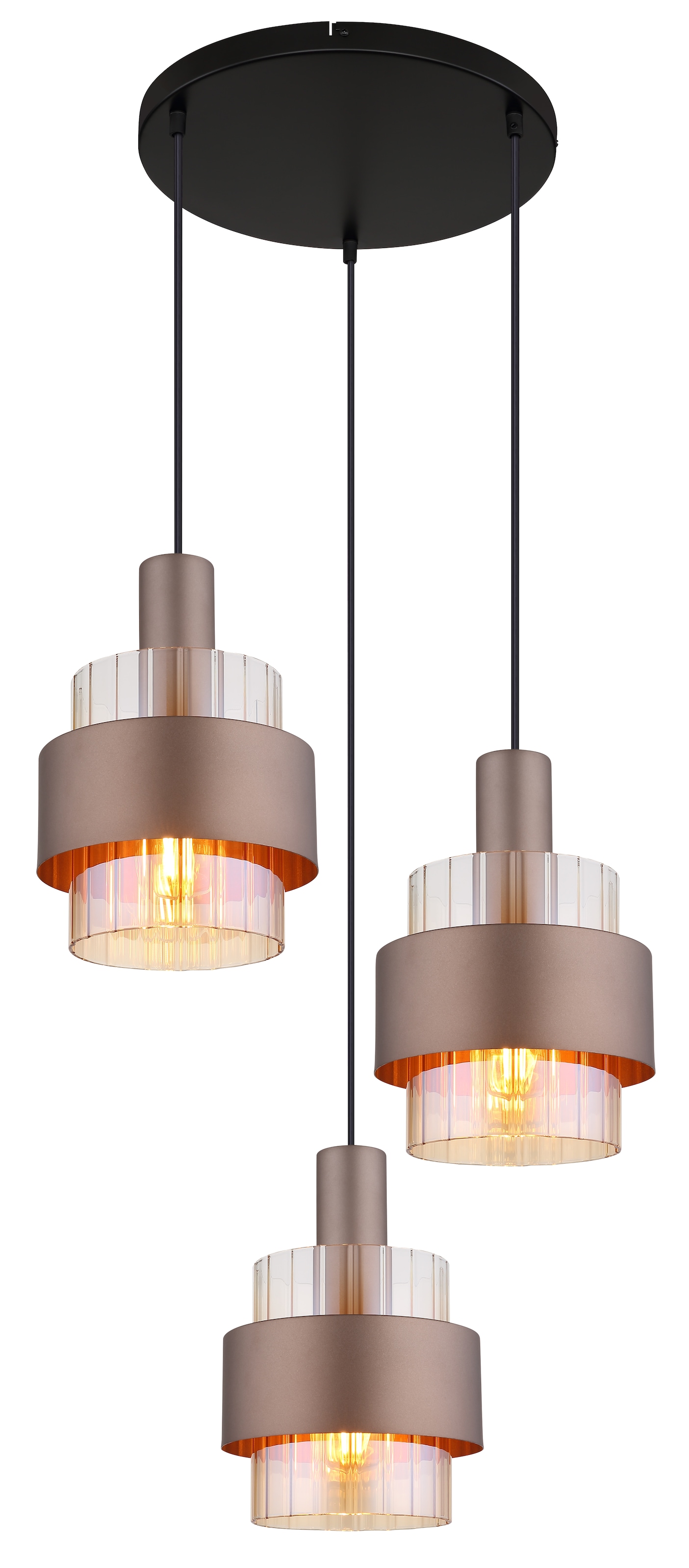 GLOBO LIGHTING Hängeleuchte »MILLEY« E27 1 Stk. Hängelampe/Pendelleuchte/Es günstig online kaufen