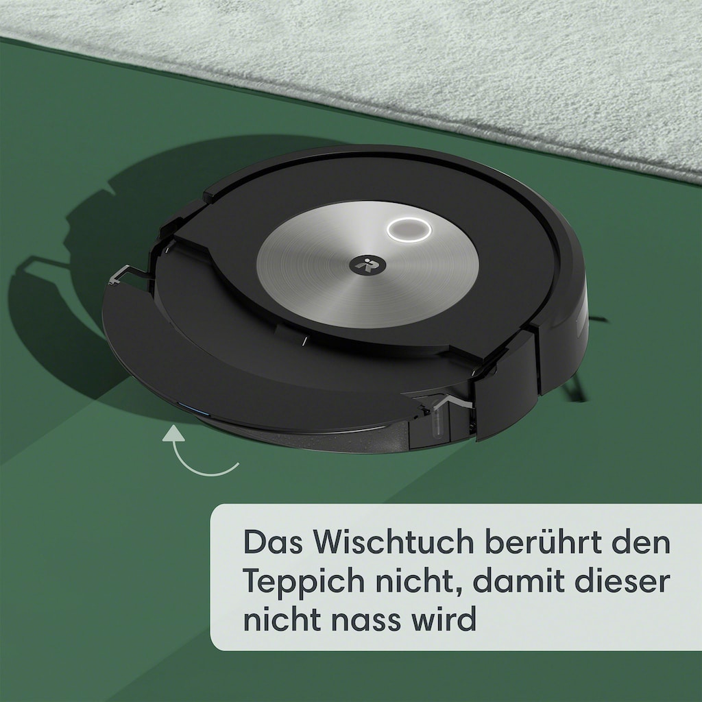 iRobot Saugroboter »Roomba Combo j7+ (c755840) mit autom. Absaugstation«, Saug- und Wischroboter