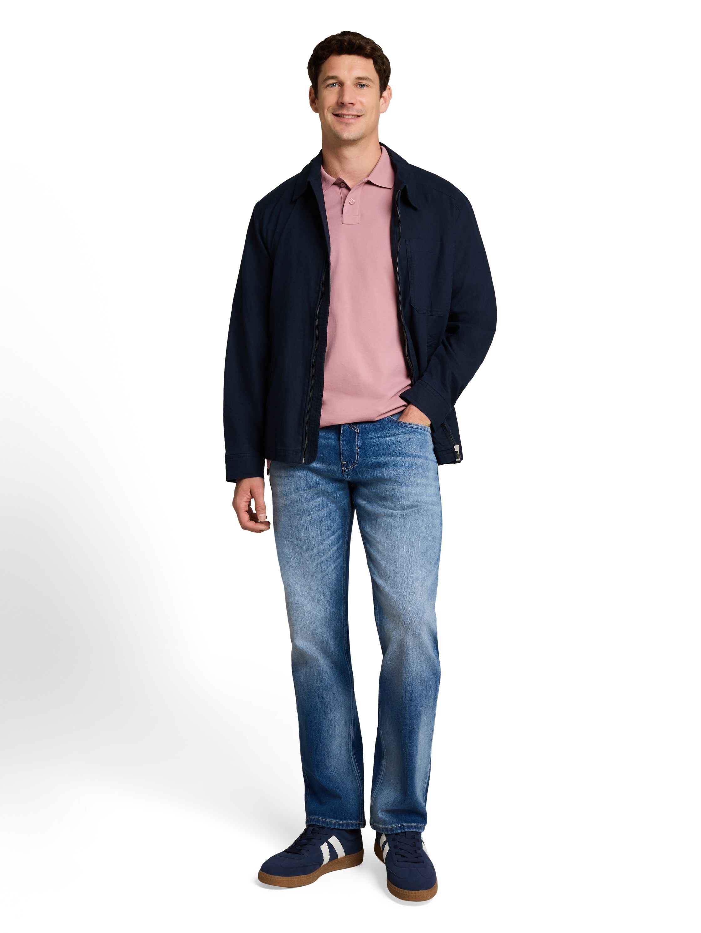 TOM TAILOR Poloshirt »Regular« Poloshirt mit Logostickerei