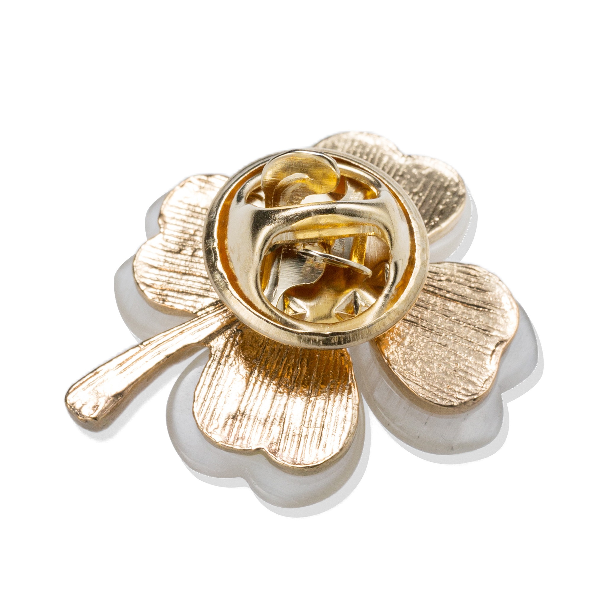 Firetti Brosche »Schmuck Geschenk Messing Ansteckschmuck Blume« ()