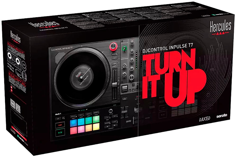 HERCULES DJ Controller »Inpulse T7 White Editio retail«
