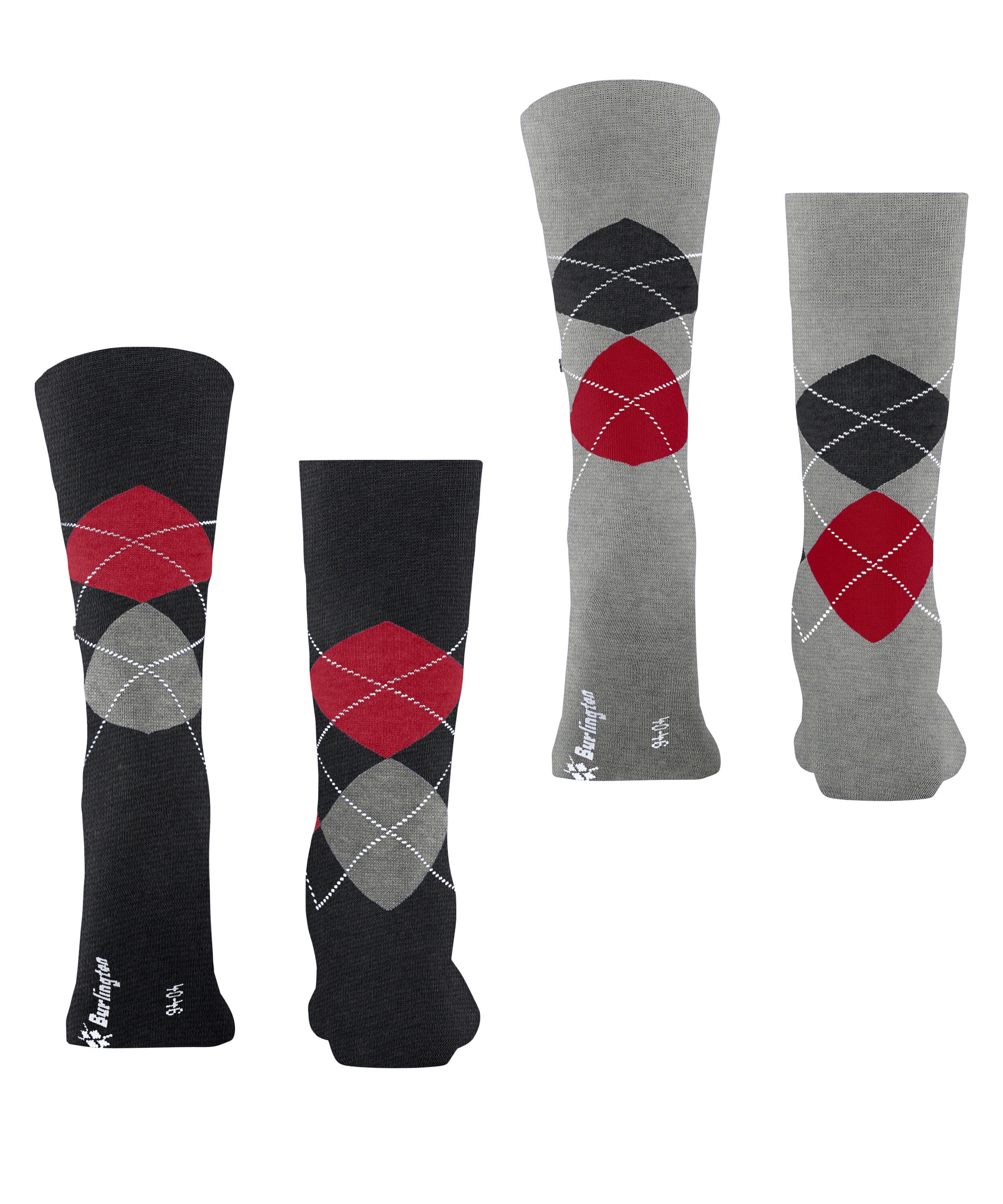 Burlington Socken »Everyday Argyle« 3er Pack,  atmungsaktiv