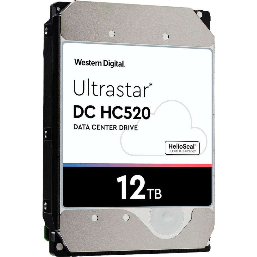 Western Digital HDD-Festplatte »Ultrastar DC HC520, 512e Format, ISE«, 3,5 Zoll, Anschluss SATA III