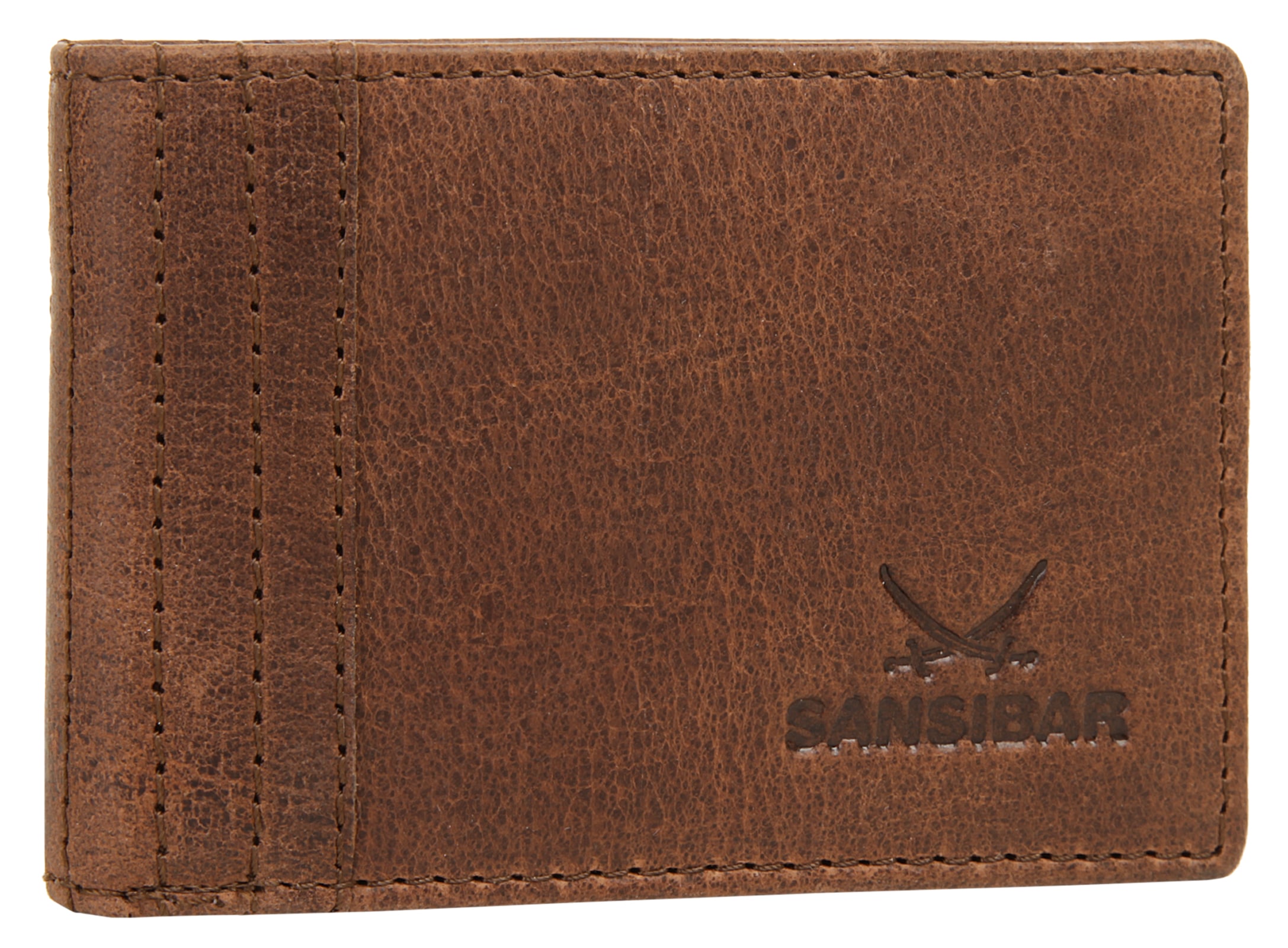 Sansibar Geldbörse echt Leder