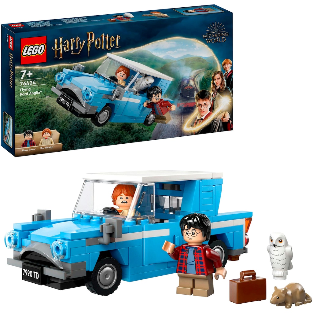 LEGO® Konstruktionsspielsteine »Fliegender Ford Anglia™ (76424), LEGO® Harry Potter™«, (165 St.)