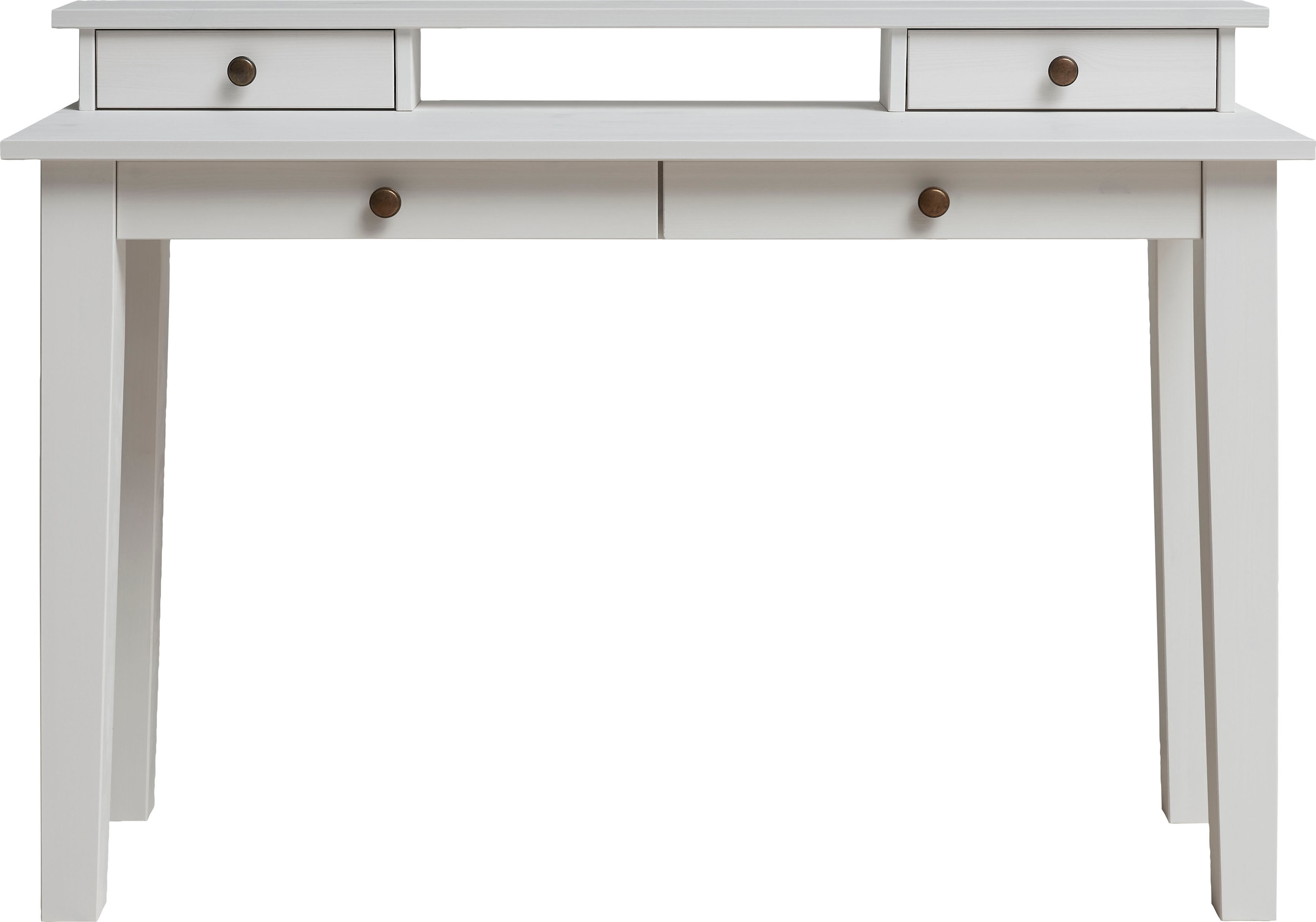 massiv Wohnglücklich Schreibtischaufsatz Kiefer Landhaus auf Infantil Schminktisch by Tischaufsatz Raten bestellen Breite Aufsatz »Solvita«, 120 cm