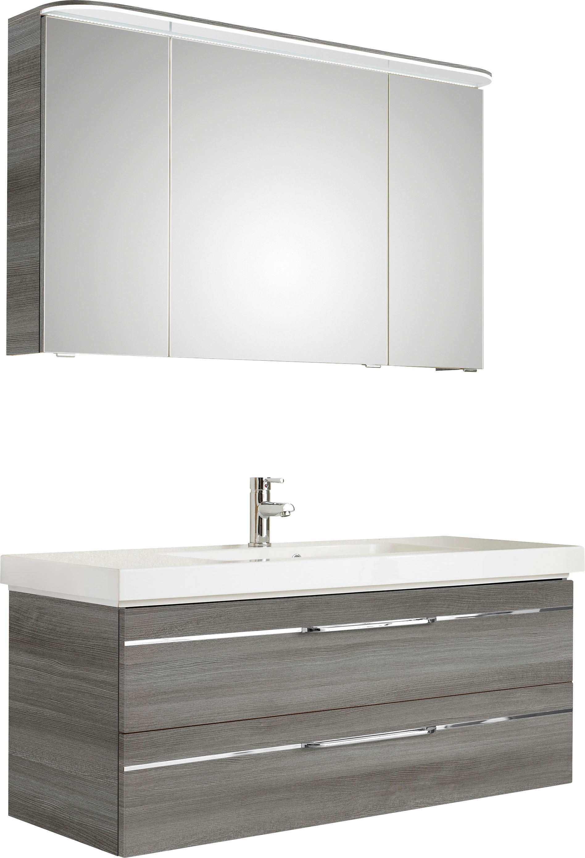 Saphir Badmöbel-Set »Balto Sprint 2-teilig, Mineralmarmor-Waschtisch mit LE günstig online kaufen