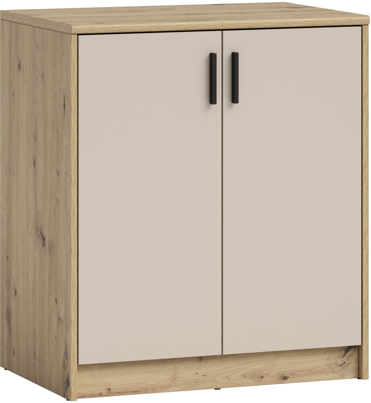 HBZ Sideboard »Nelly Kommode, BxHxT 74x86x50cm«, (1 St.), Breite 74cm, Einlegeböden verstellbar, foliert