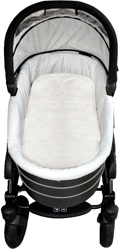Heitmann Felle Babylammfell »Lammfell-Einlage«, ideal für Soft-Tragtaschen,  Kinderwagen, Buggy, Kinderbett, waschbar bequem und schnell bestellen