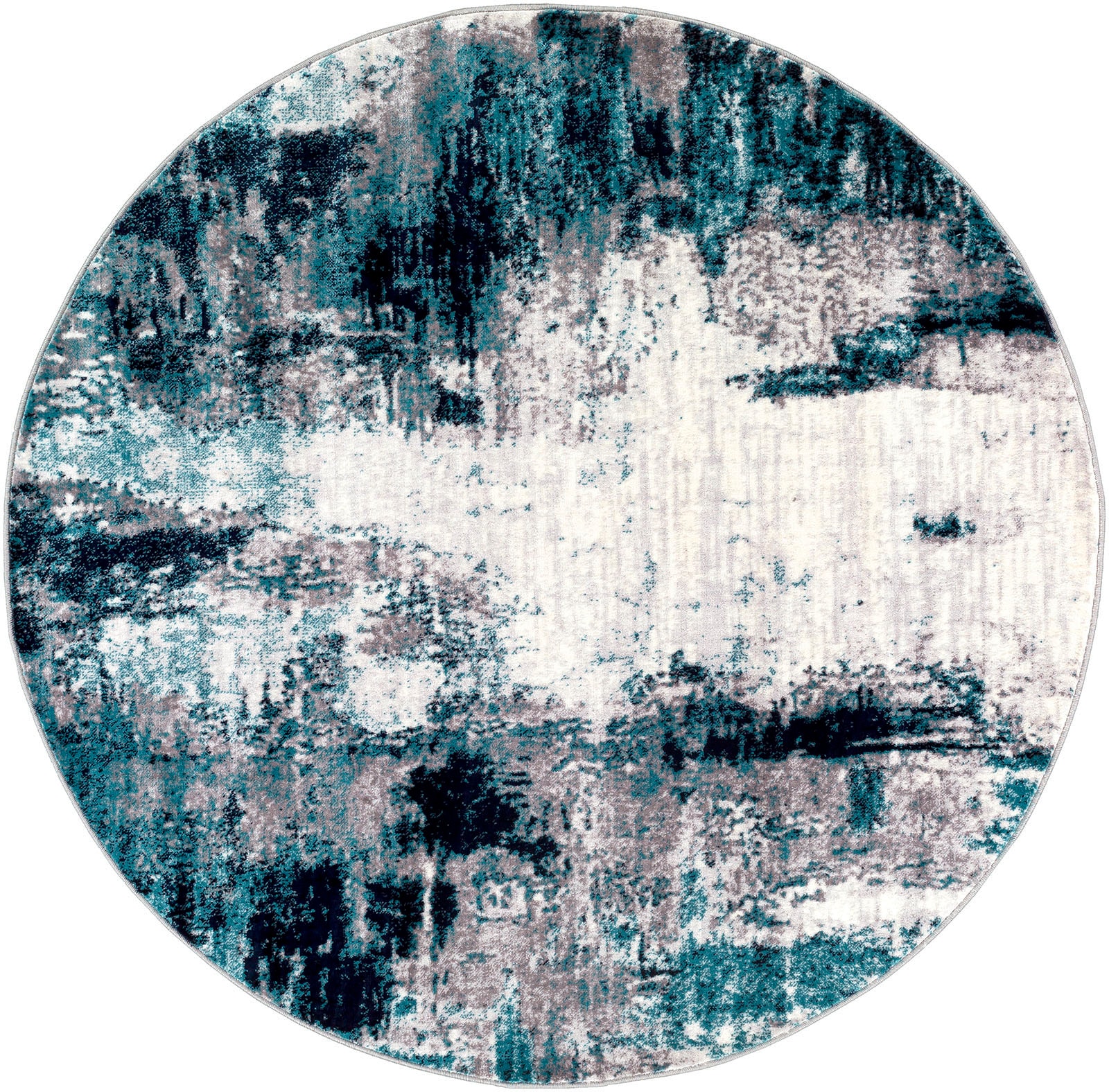 Bild von Surya Teppich »Abstract«, rund, Höhe: 11 mm
