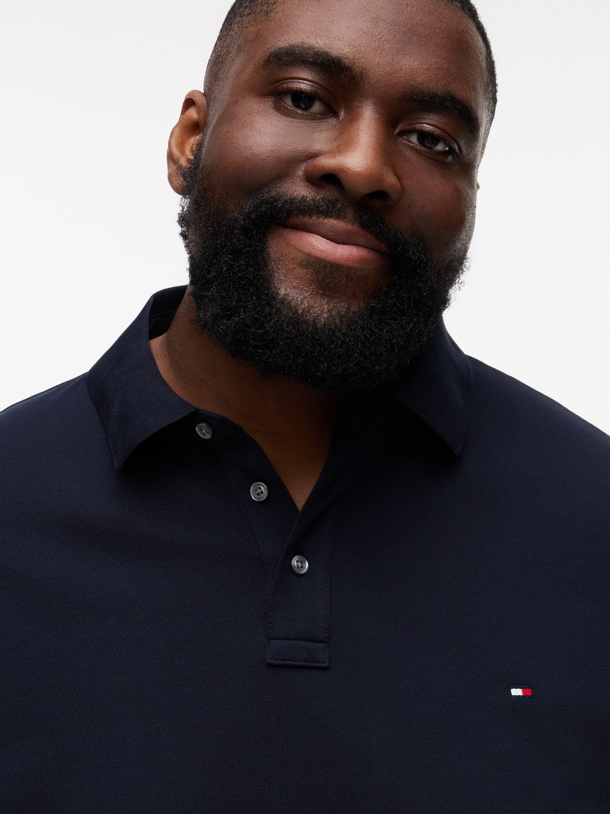 Tommy Hilfiger Big & Tall Poloshirt »1985 - REGULAR« elastisch, Regular Fit für große Größen