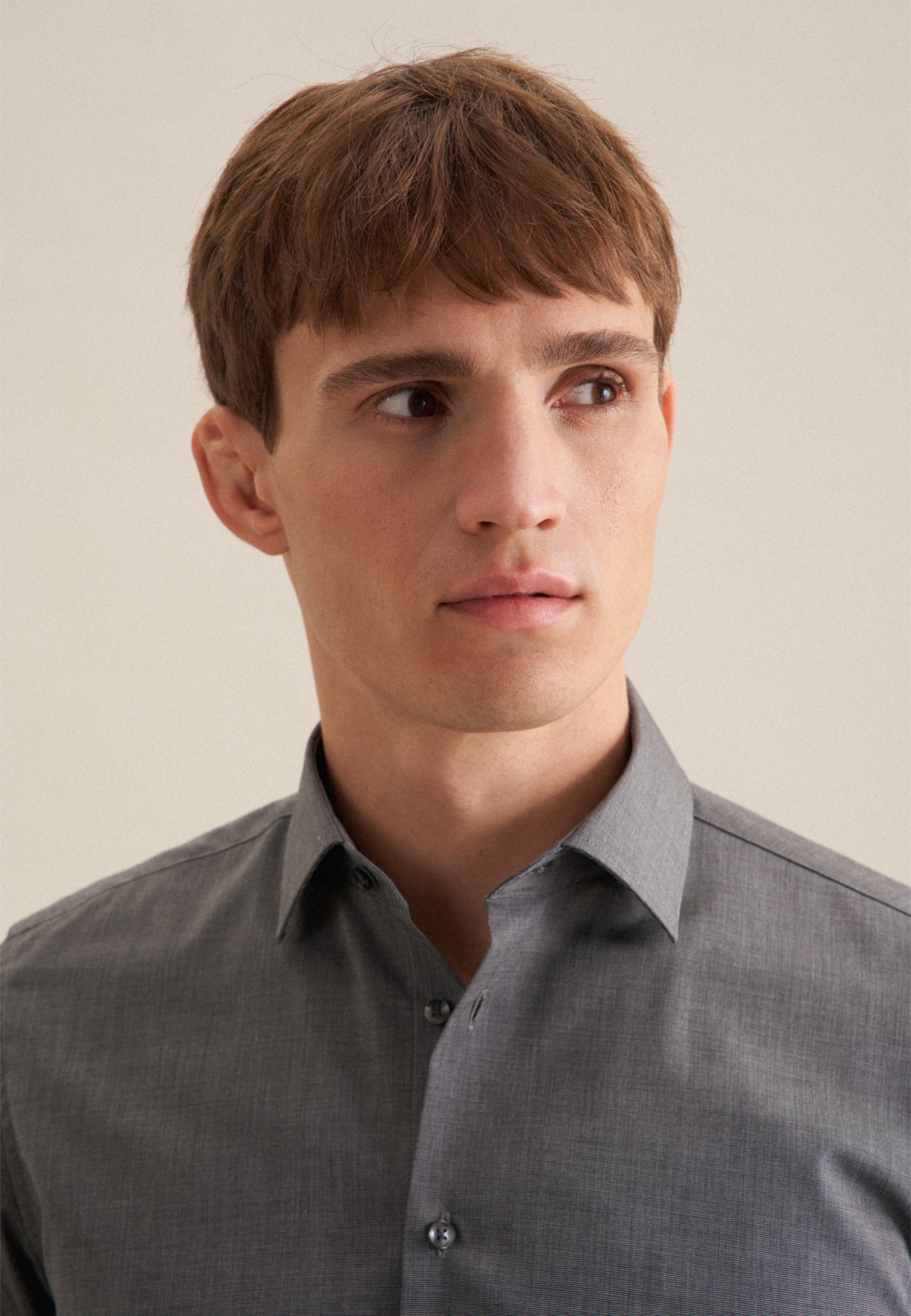 seidensticker Businesshemd »Schwarze Rose« Slim 1/1 Kentkragen Uni