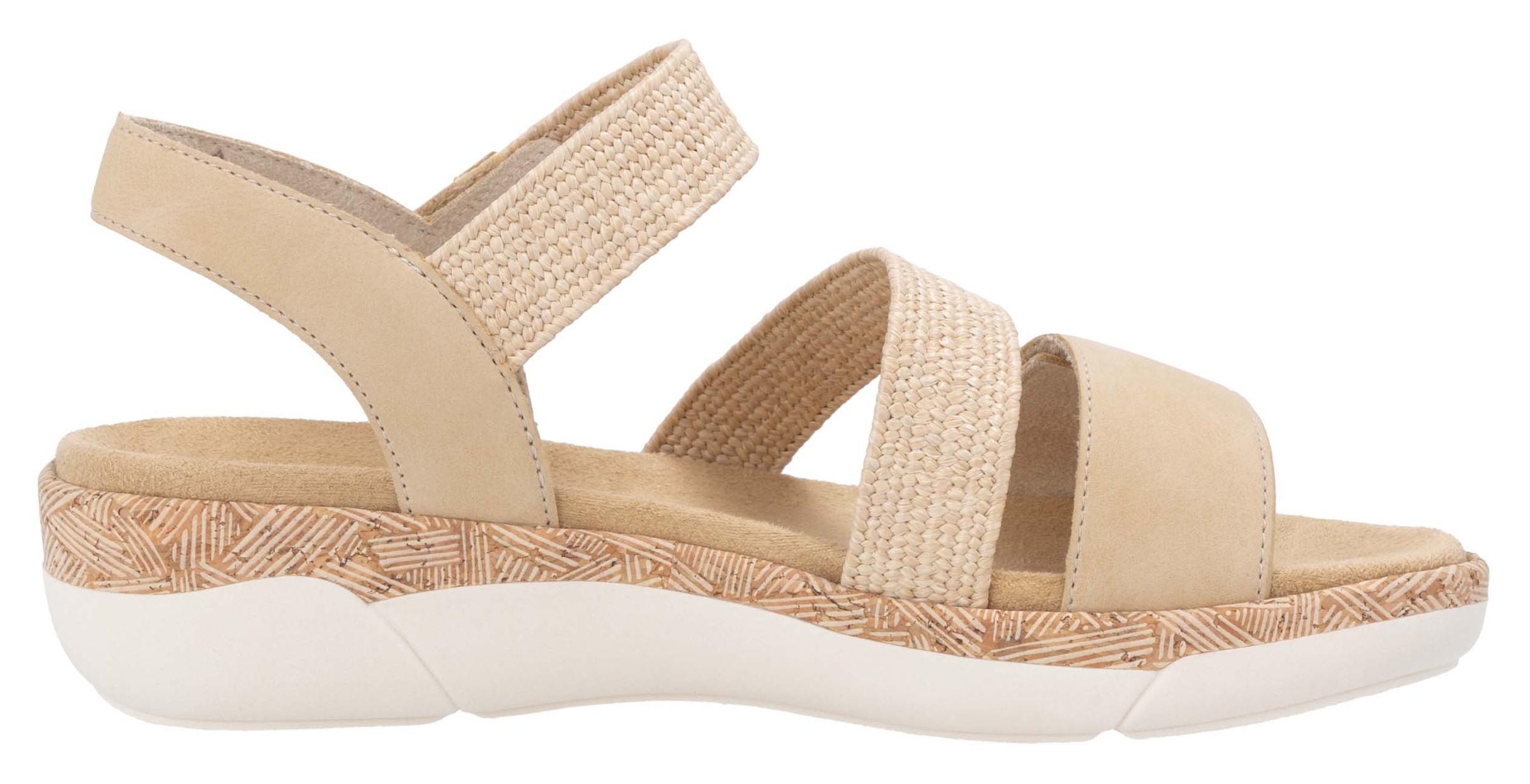 Remonte Keilsandalette  Riemchensandale, Bequemschuh, Sommerschuh mit Soft-Fußbett