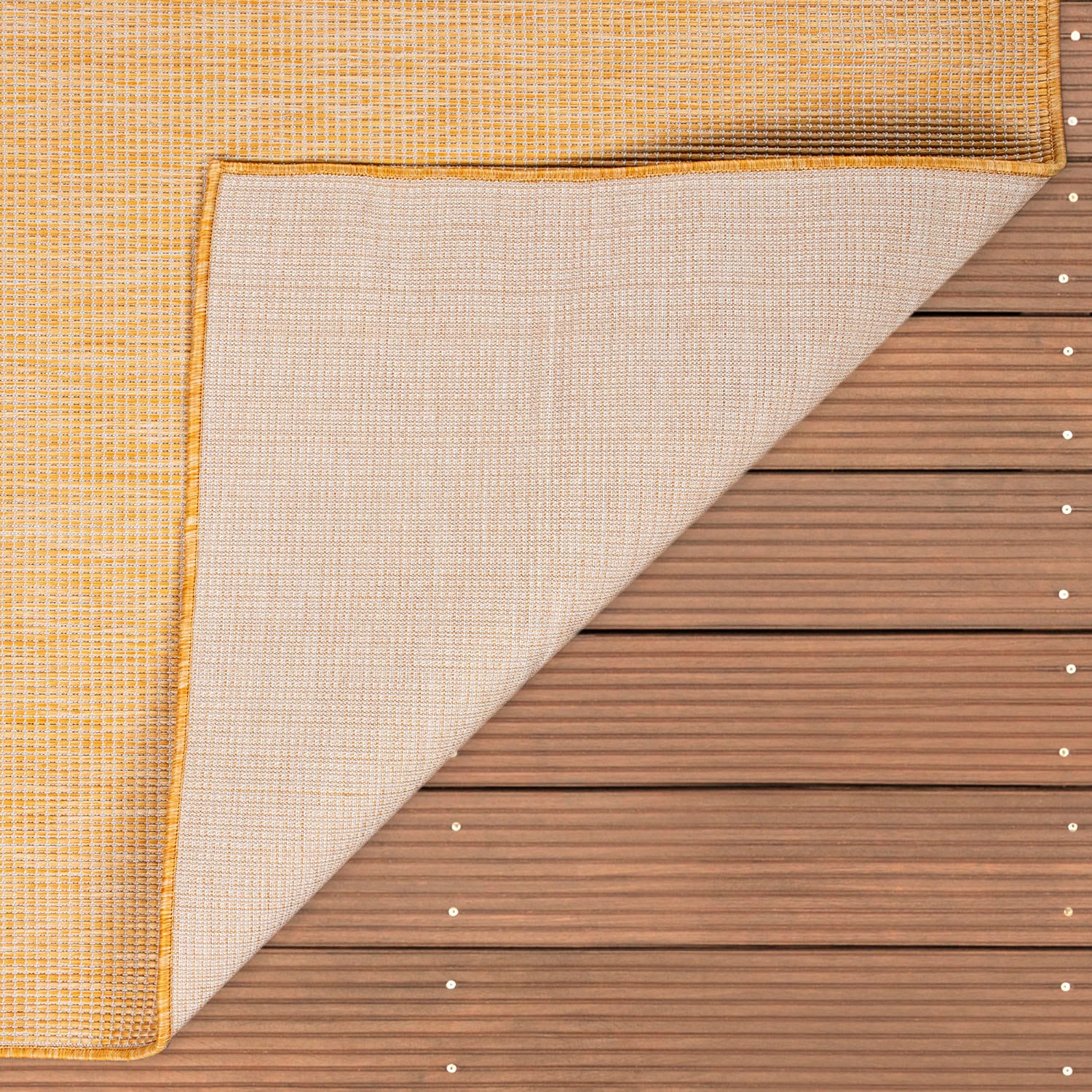 Paco Home Teppich meliert, Flachgewebe, schnell und »Sonset«, In- bestellen und rechteckig, bequem Outdoor Wohnzimmer geeignet
