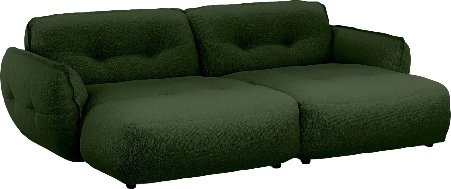 BETYPE Big-Sofa »Be Fluffy«, Softes Sitzgefühl, moderne Kedernaht, hochwertiger Bezug