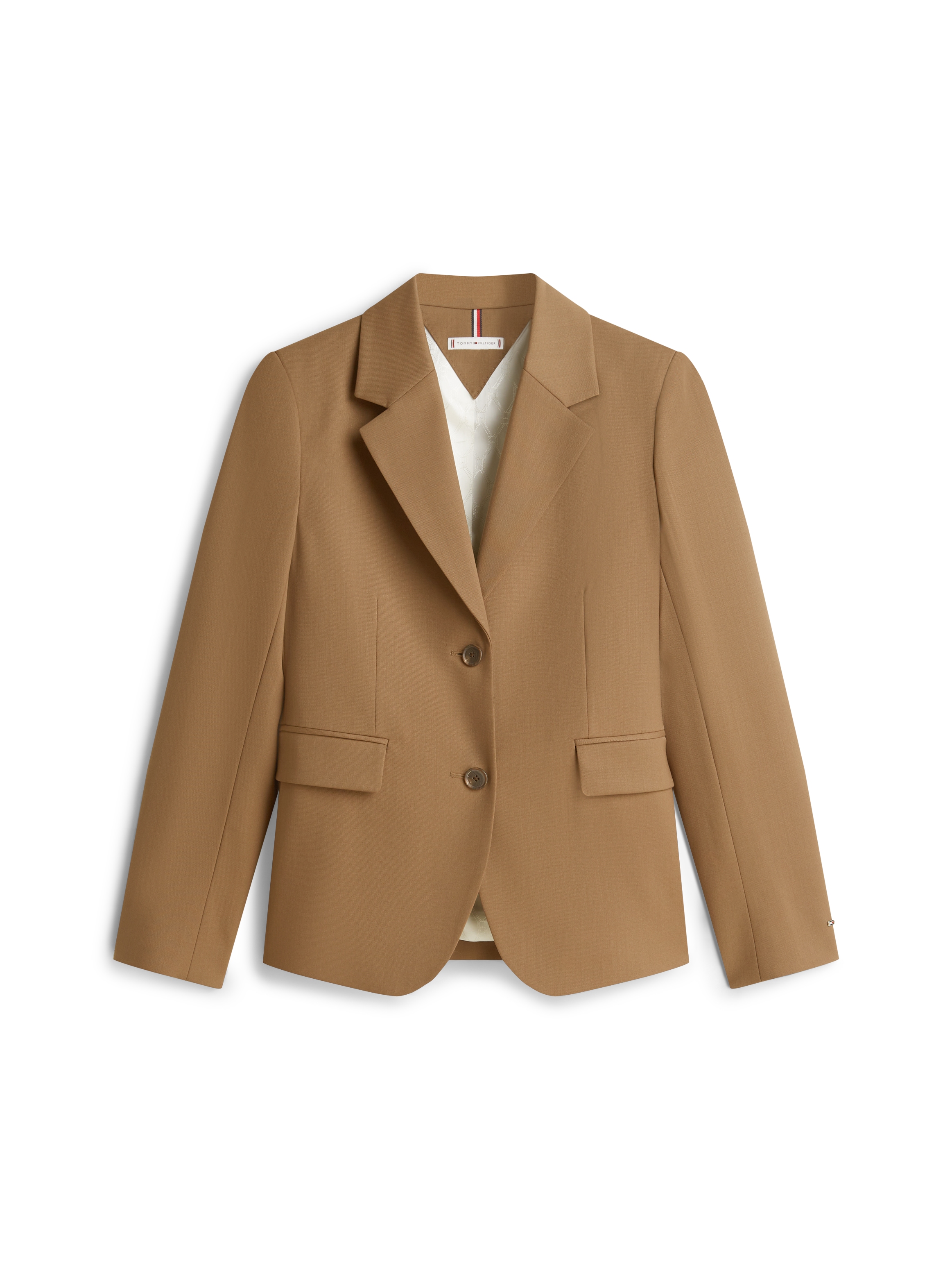 Tommy Hilfiger Longblazer »TIMELESS WOOL REG STRT SB BLAZER« mit Wolle