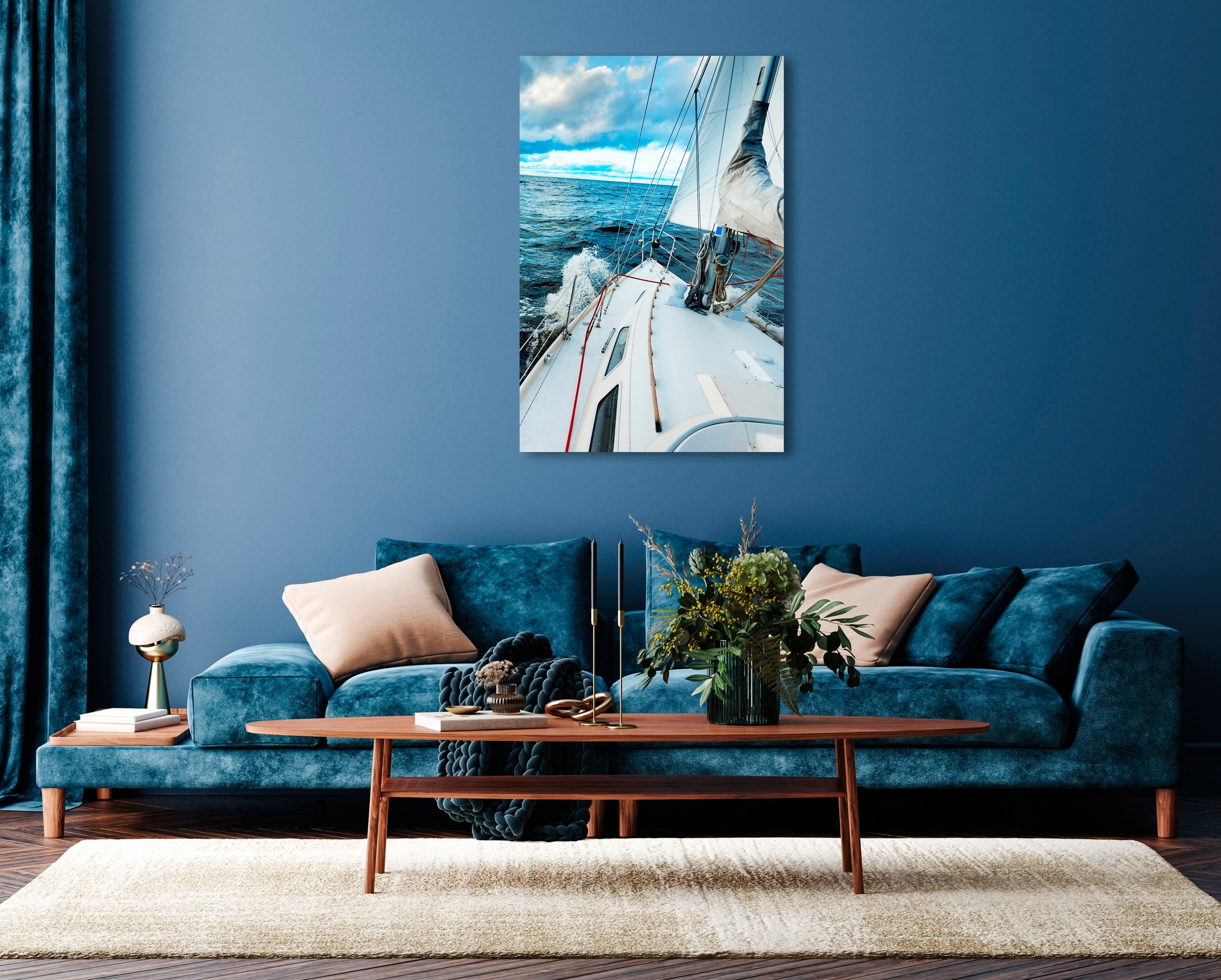 queence Acrylglasbild »Erika«, Strand-Seelandschaft-Seebilder-Sport-Bilder günstig online kaufen