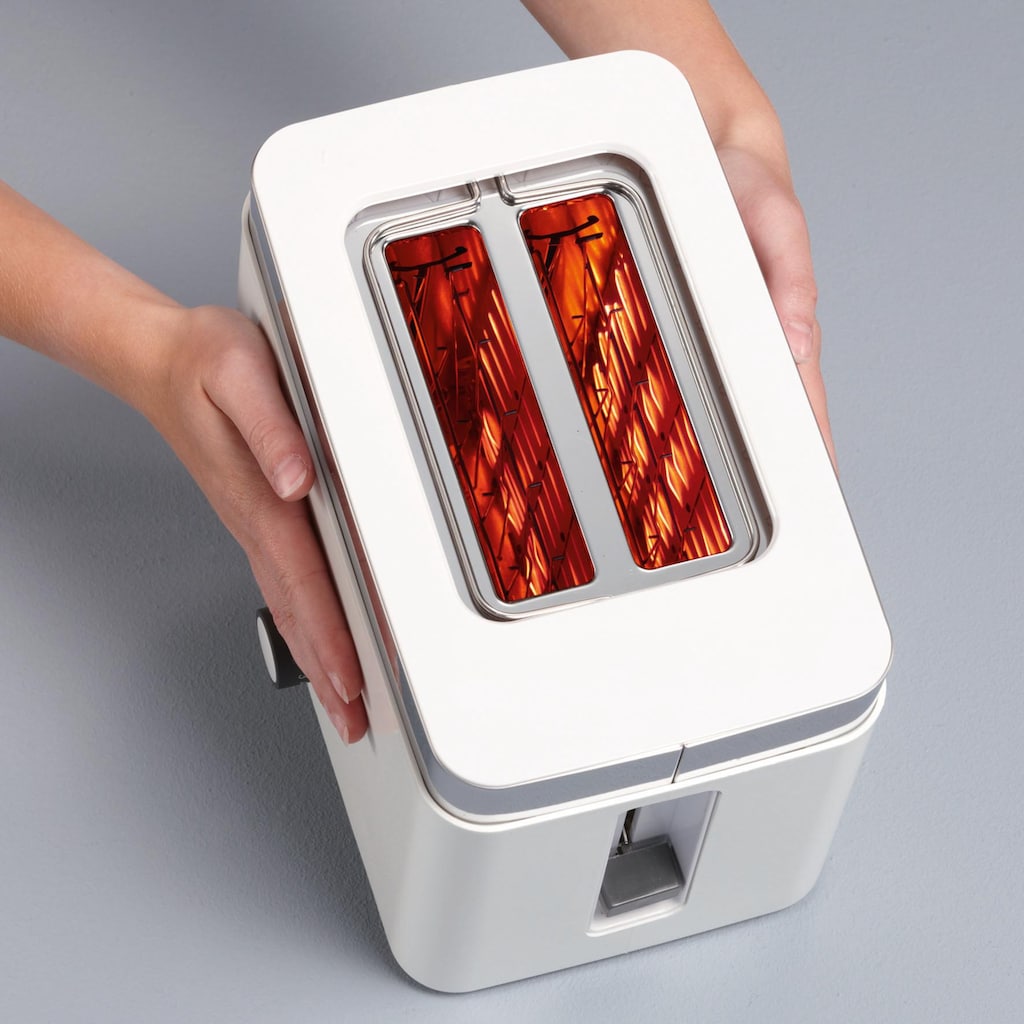 Graef Toaster »TO 61«, 2 kurze Schlitze, für 2 Scheiben, 888 W