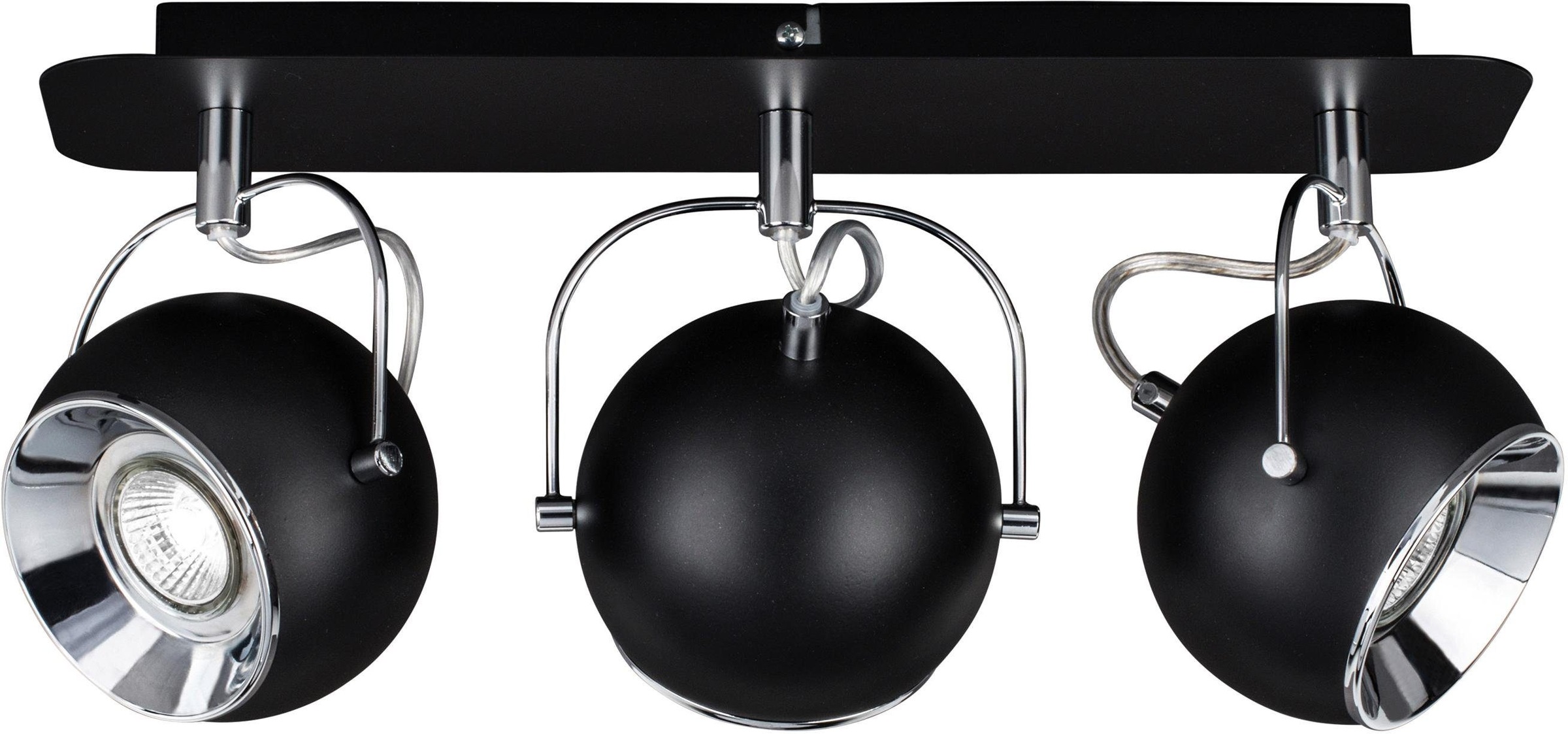 SPOT Light Deckenleuchte »BALL«, 3 flammig, Leuchtmittel GU10   LED wechsel günstig online kaufen