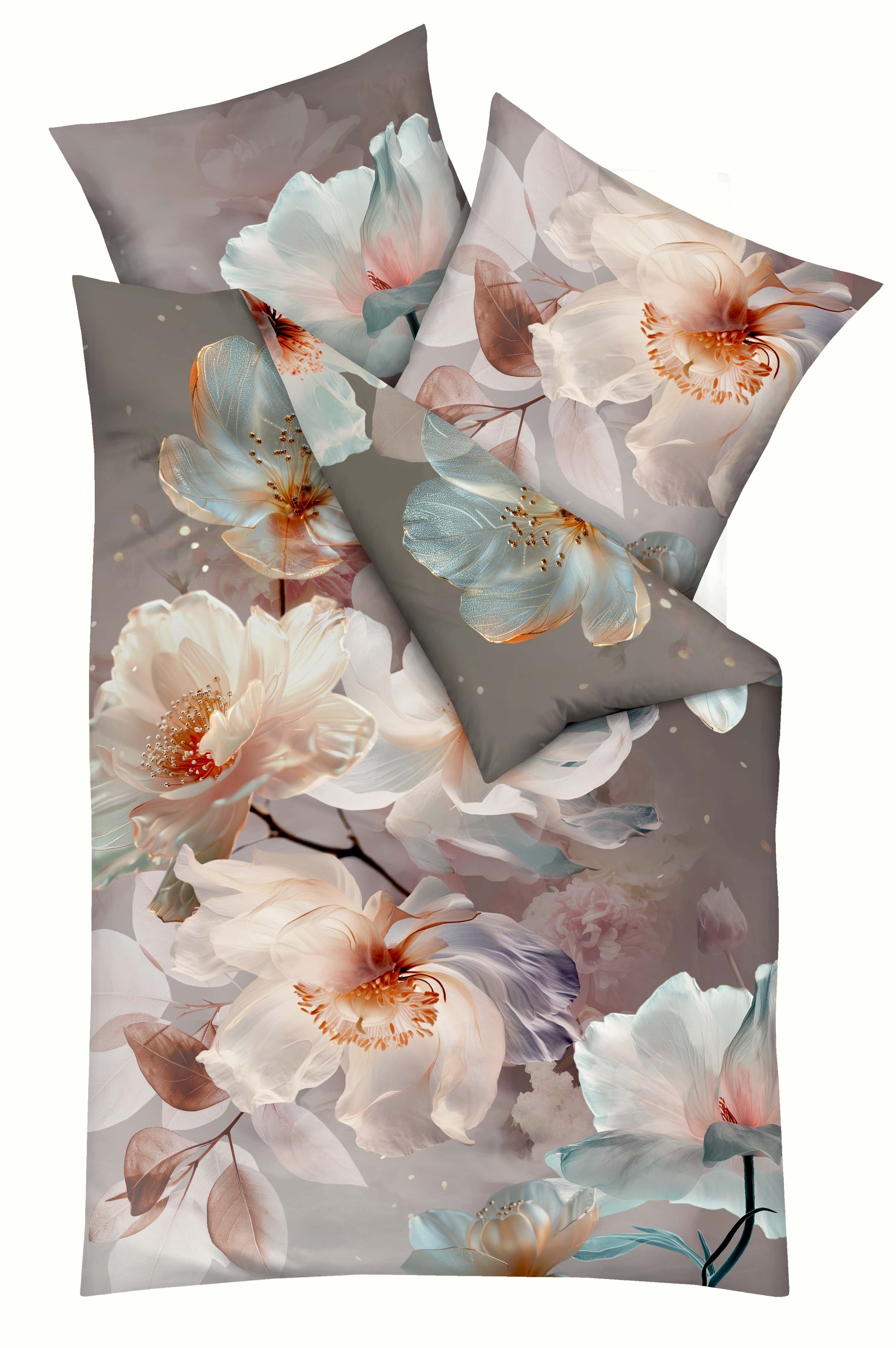 Kaeppel Bettwäsche »Mother of Pearl«, Mit Blumen