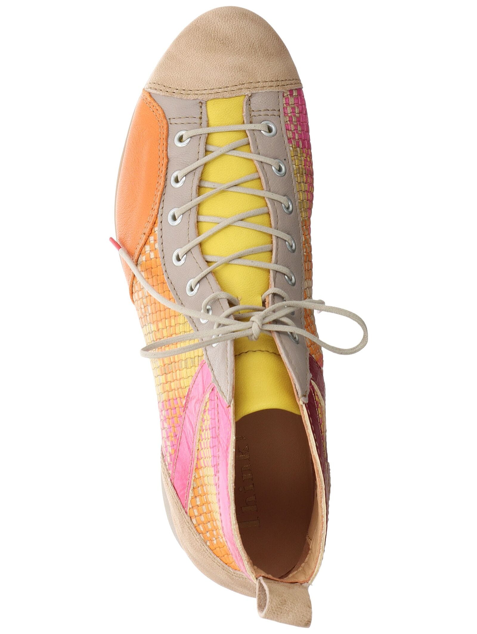 Think! Schnürstiefelette »Think! Stiefelette Nappaleder«