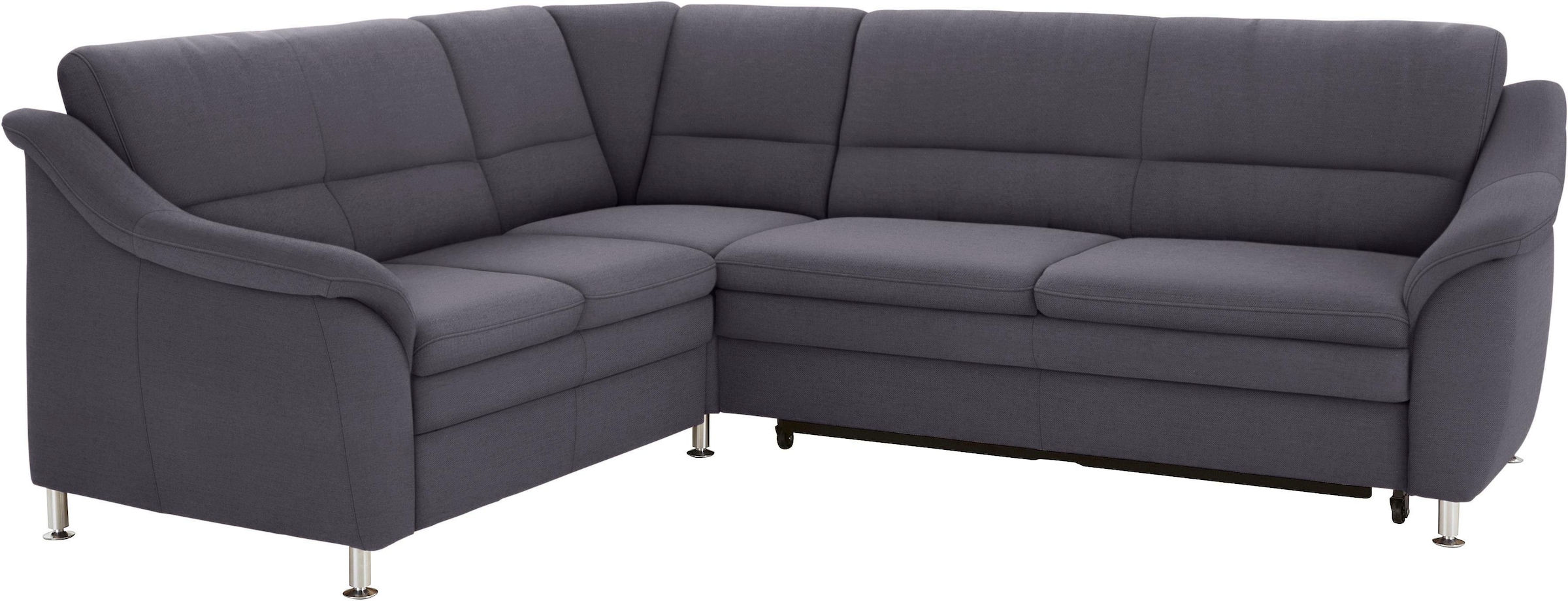 sit&more Ecksofa »Cardoso L-Form«, mit Federkern, wahlweise mit Bettfunktio günstig online kaufen