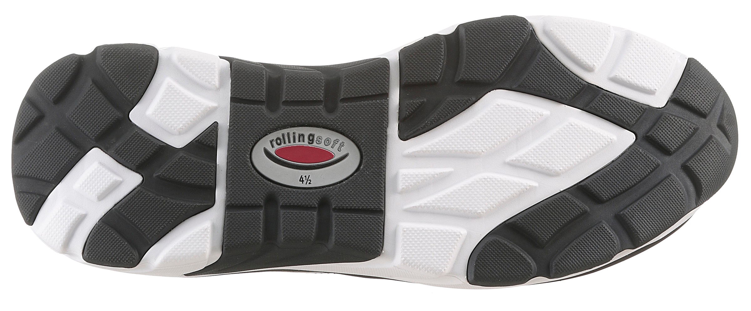 Gabor Rollingsoft Slip-On Sneaker  , Freizeitschuh, Halbschuh, Slipper mit Gummizug für guten Sitz