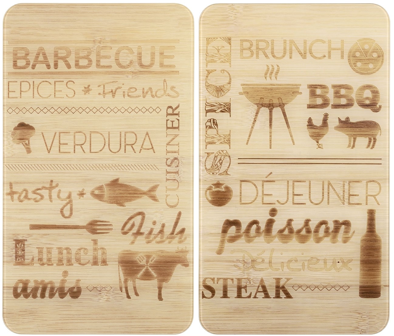 Maximex Herd-Abdeckplatte »Universal Modell BARBECUE« für Induktions-, Glas günstig online kaufen