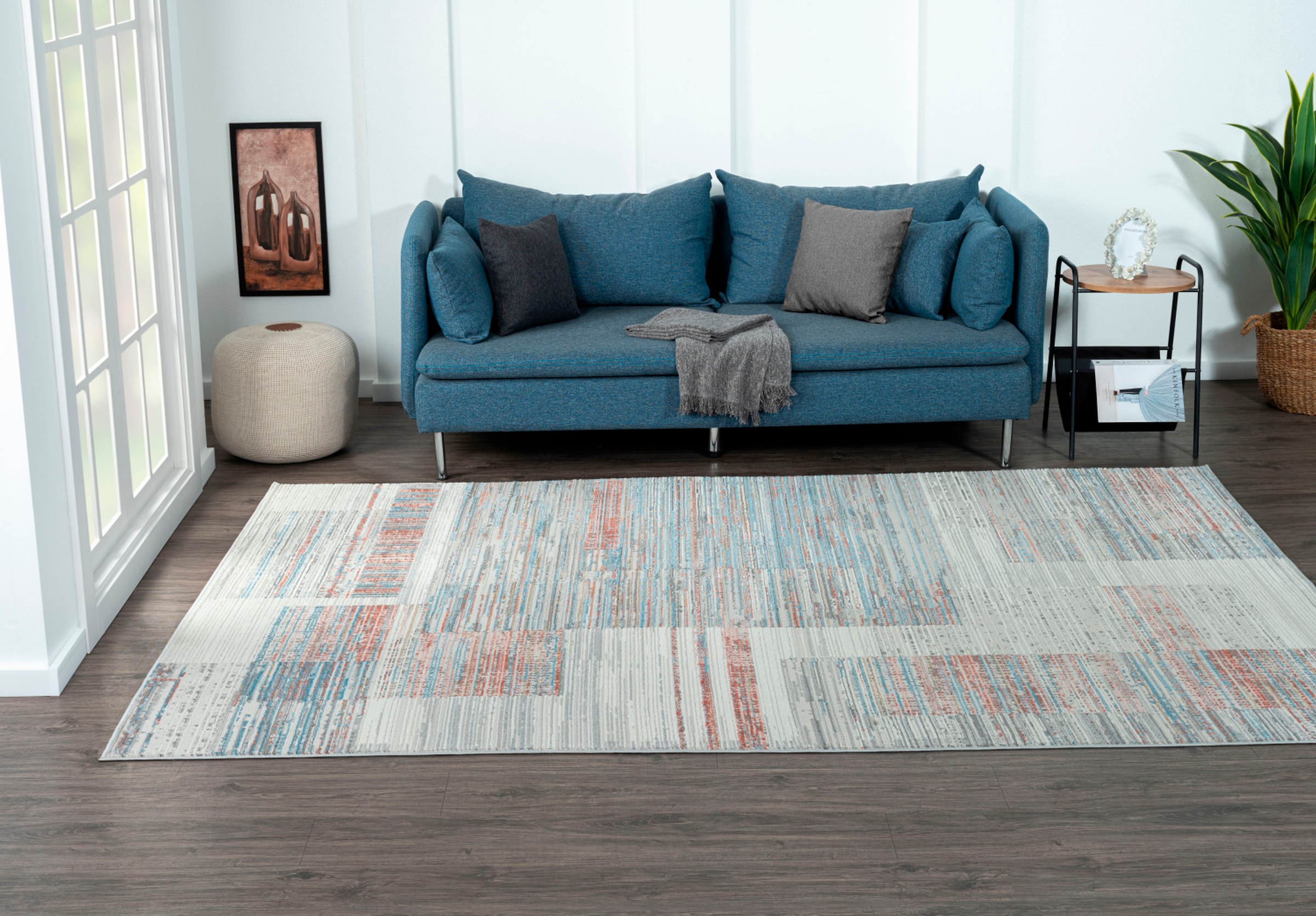 Myflair Möbel & Accessoires Teppich »My Colors«, rechteckig, Kurzflor,  Retro-Design, besonders weich durch Microfaser bequem und schnell bestellen