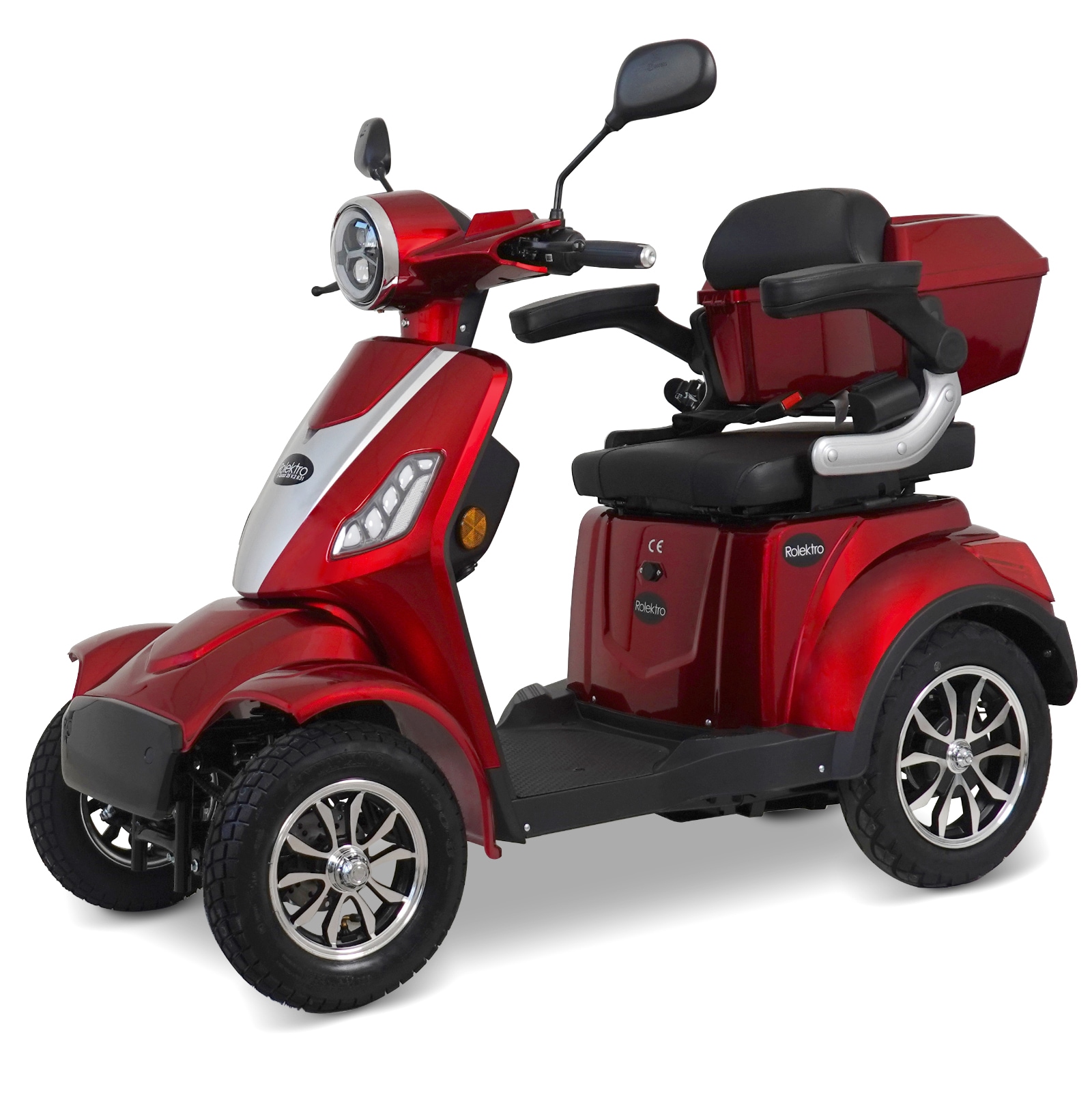 Rolektro Elektromobil »Rolektro E-Quad 15 V.2-R31 Bleigel« 1.400 W 15 km/h