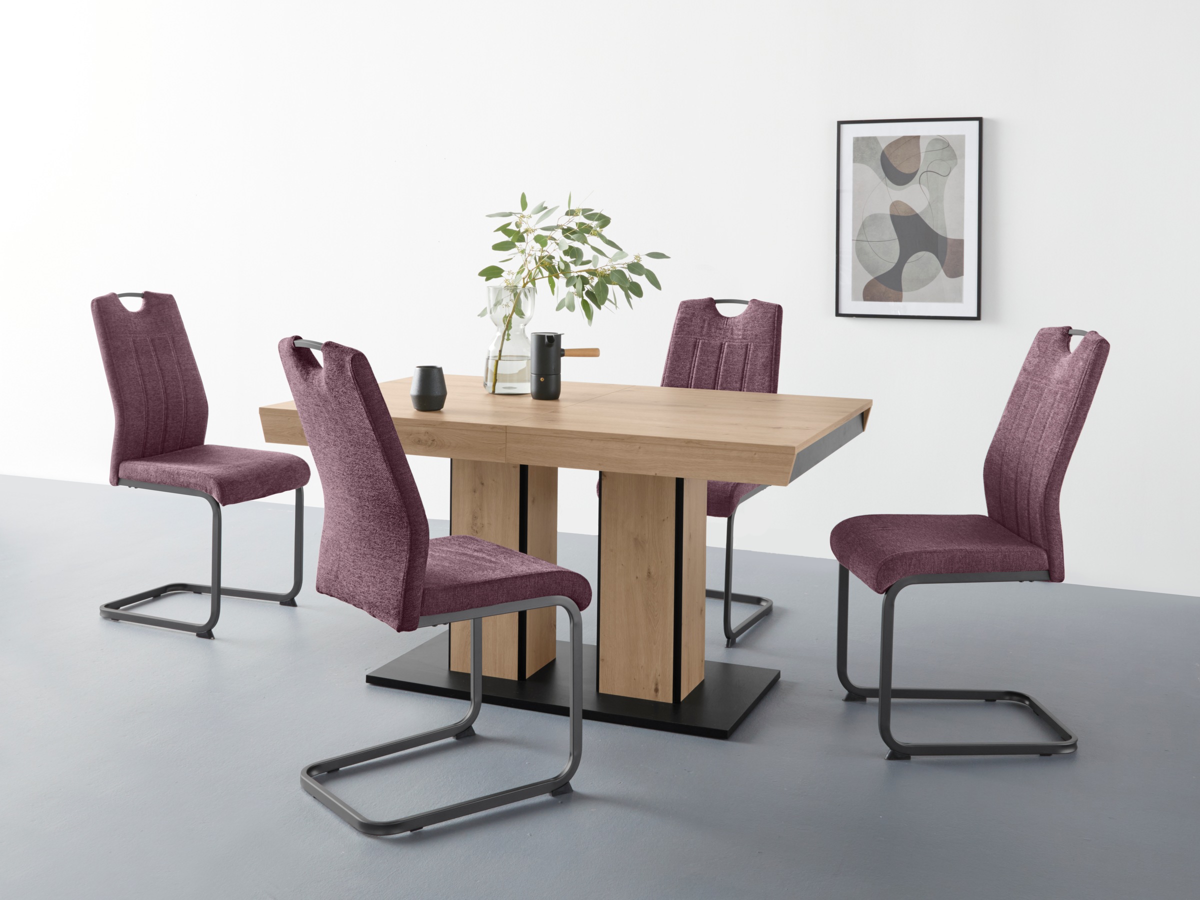 HELA Essgruppe »Agnes Esstisch ausziehbar, Tisch ausziehbar 140 -220 cm,«, günstig online kaufen