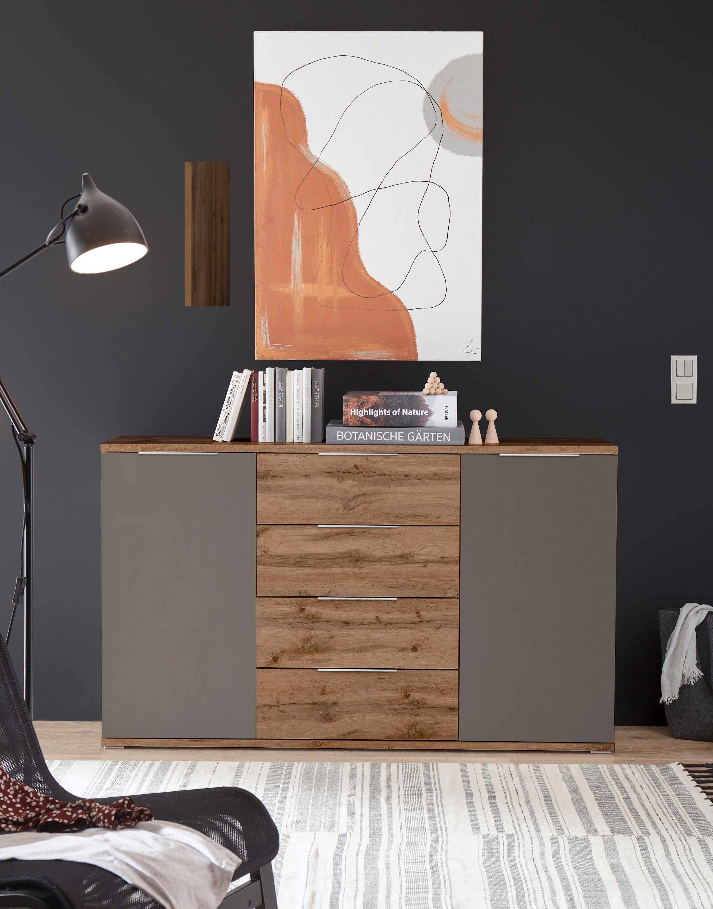 Schlafkontor Kombikommode »Capri«, mit Softclose-Funktion