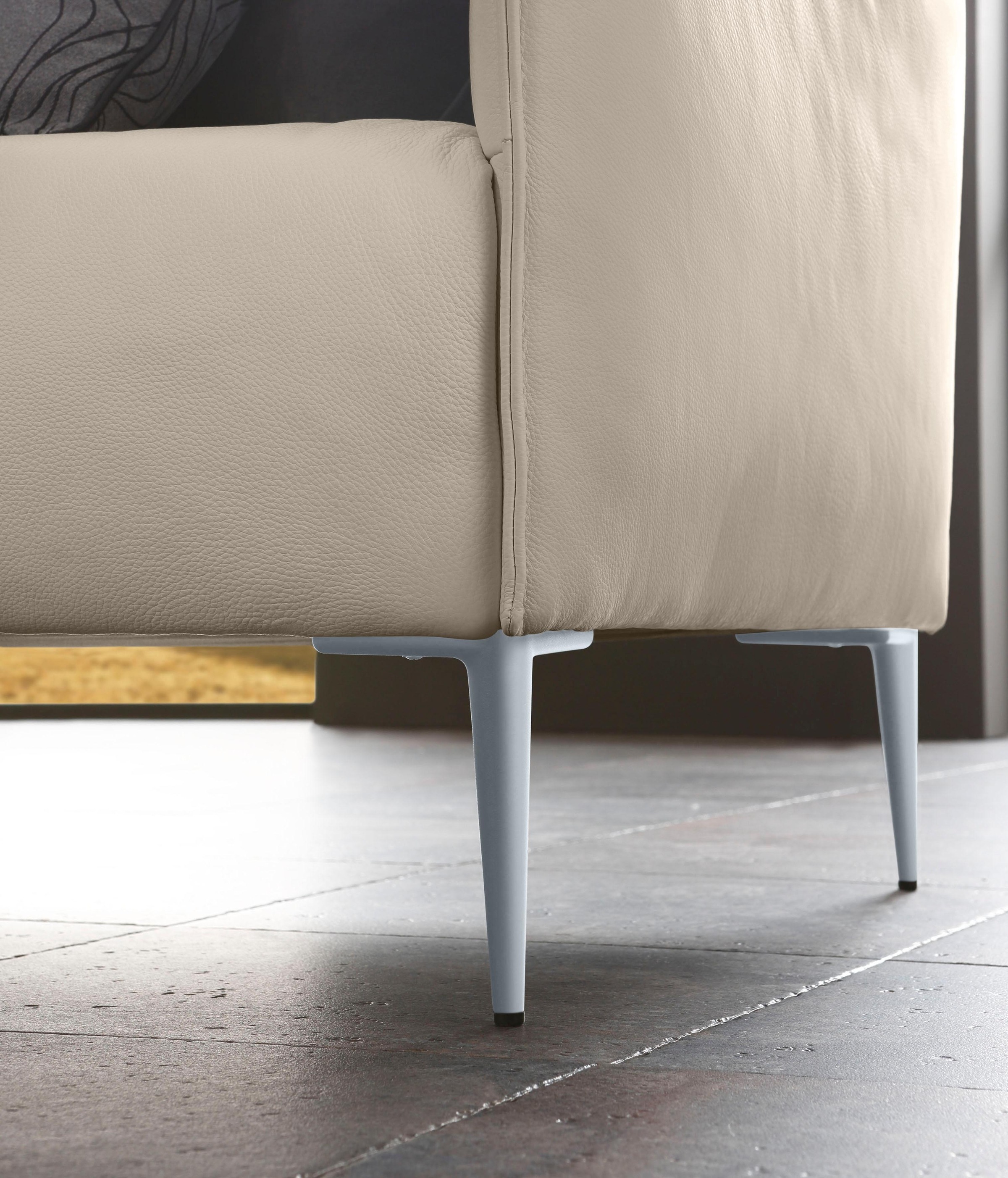 W.SCHILLIG Cocktailsessel »sally«, mit Metallfüßen in Silber matt
