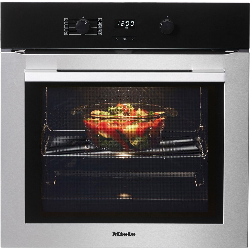 Miele Pyrolyse Backofen »H 2760 BP«, H 2760 BP, mit Vollauszug, Pyrolyse-Selbstreinigung