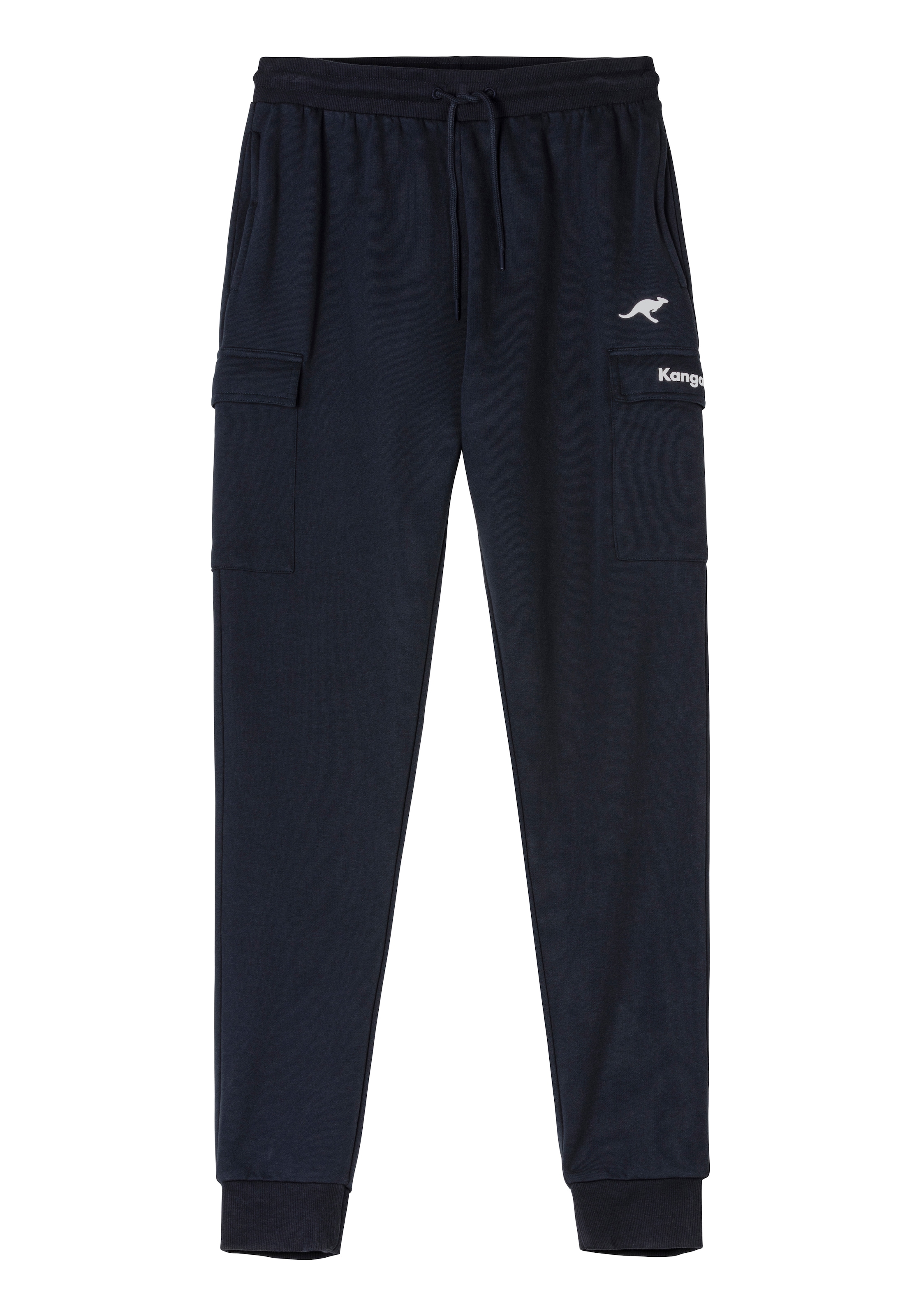 KangaROOS Sweathose, Jogginghose mit Kordel, Relaxhose leichte Sweat-Qualtität
