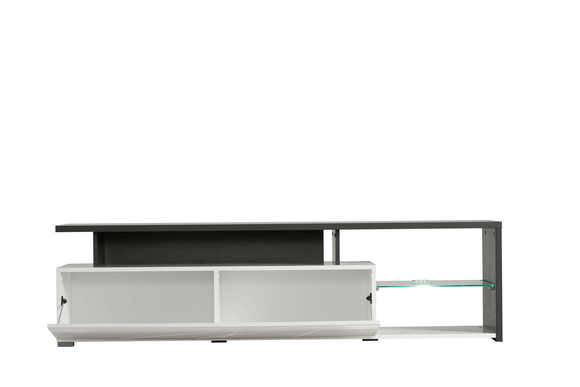 INOSIGN Lowboard »Arctic TV-Board«, TV-Kommode,Br. 170 cm, mit und ohne LED-Beleuchtung,Front mit Fräsung