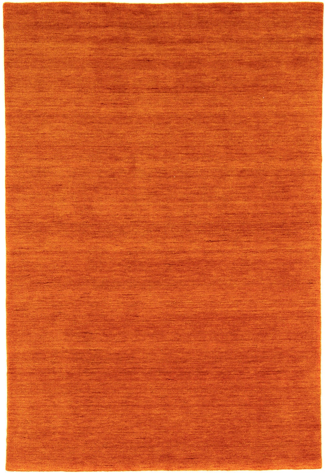 morgenland Wollteppich »Uni - Gabbeh Teppich - Softy«, rechteckig, 1,6 mm Höhe, Gabbeh Optik, Uni Farben, reine Wolle, sehr weicher Flor, Wohnzimmer