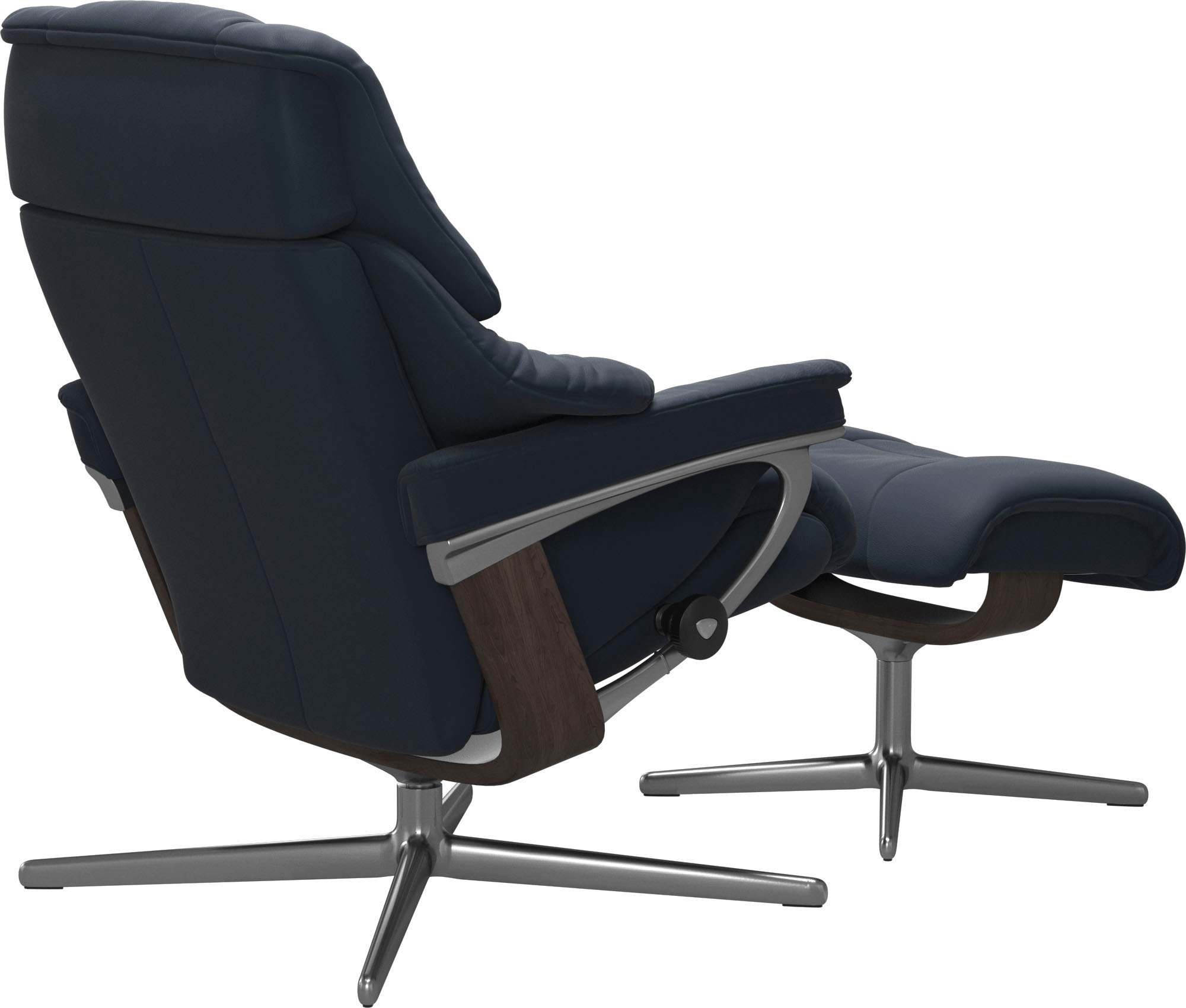 Stressless® Relaxsessel »Reno«, mit Cross Base, Größe S, M & L, Holzakzent Wenge