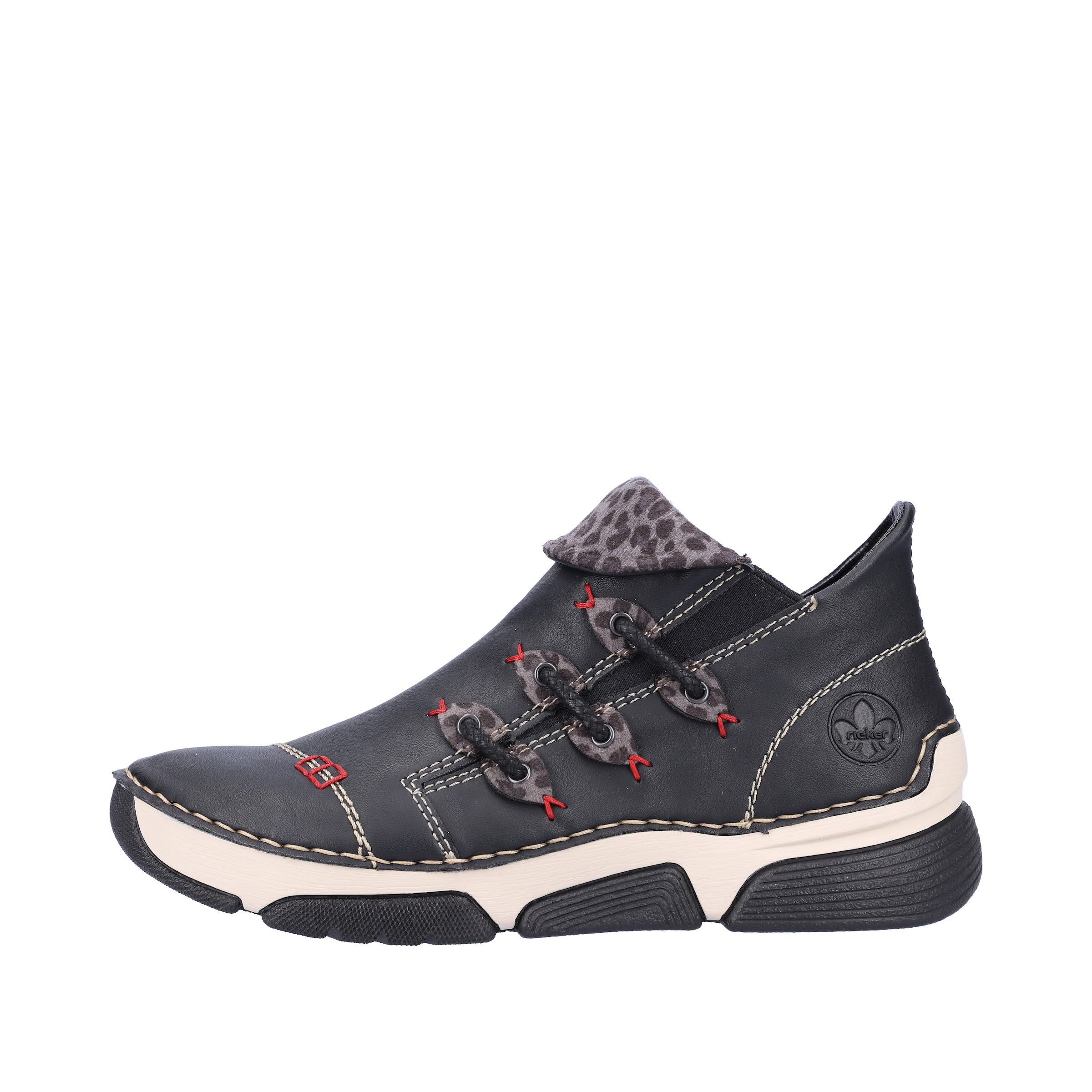 Rieker Sneakerboots  Schlupfboots, Stiefelette, High Top Sneaker mit Innenreißverschluss