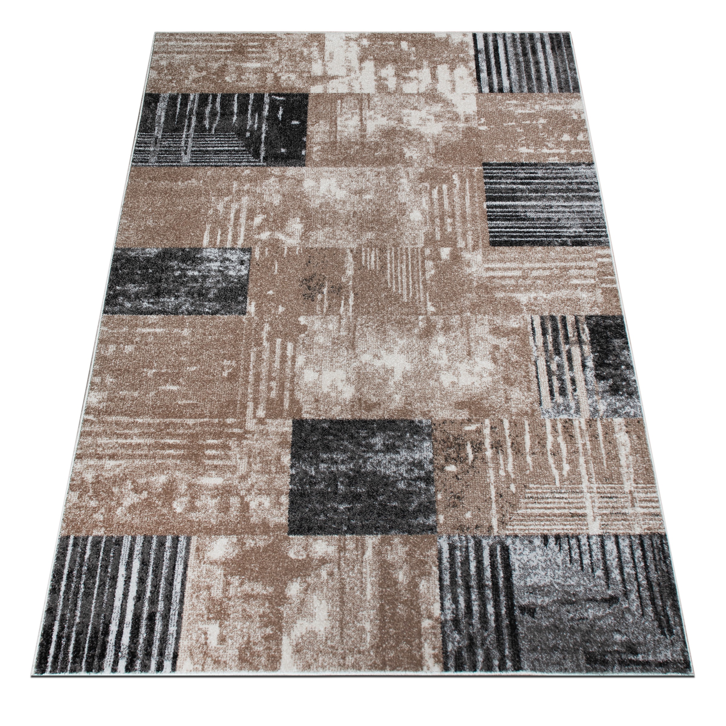 OTTO home Teppich »Lunari, Vintage-Karo Design«, rechteckig, 9 mm Höhe, mod günstig online kaufen