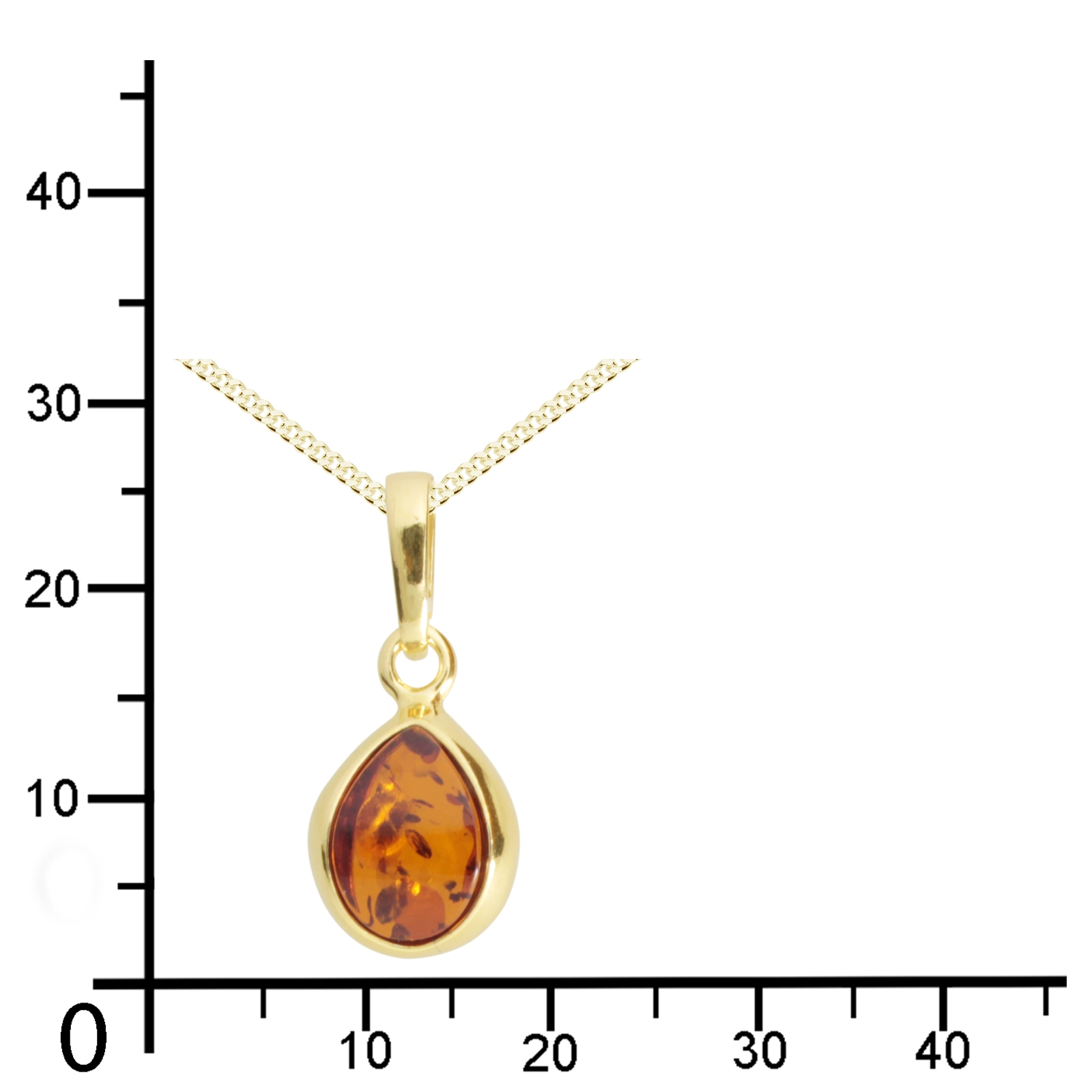 OSTSEE-SCHMUCK Kette mit Anhänger »Ostsee-Schmuck Kette mit Anhänger Enela Kette mit Anhänger Enela«