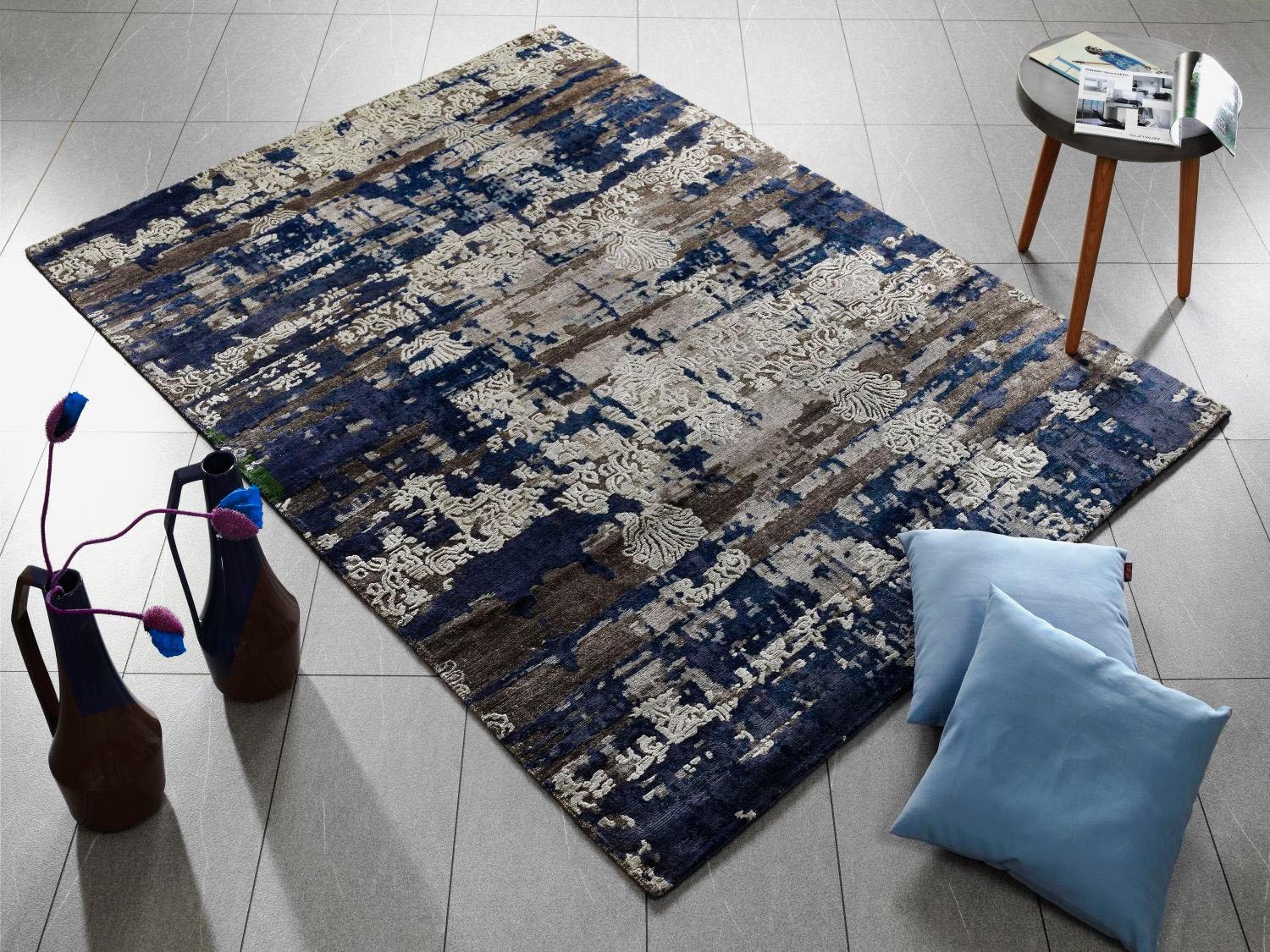 OCI DIE TEPPICHMARKE Teppich »Signature Fusion«, rechteckig, 4 mm Höhe, handgeknüpft, Wohnzimmer