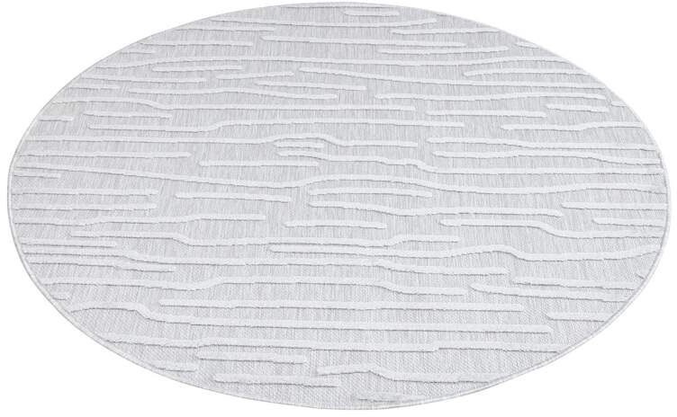 Carpet City Teppich »In-& Outdoorteppich Santorini 450, 3D-Effekt, Gestreif günstig online kaufen