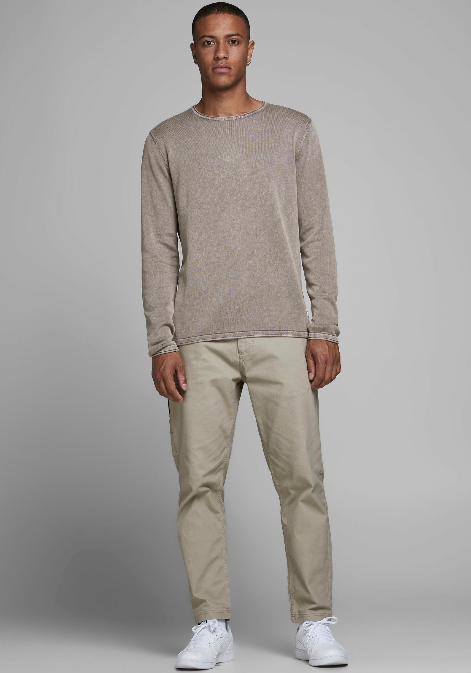 Jack & Jones Rundhalspullover »LEO«
