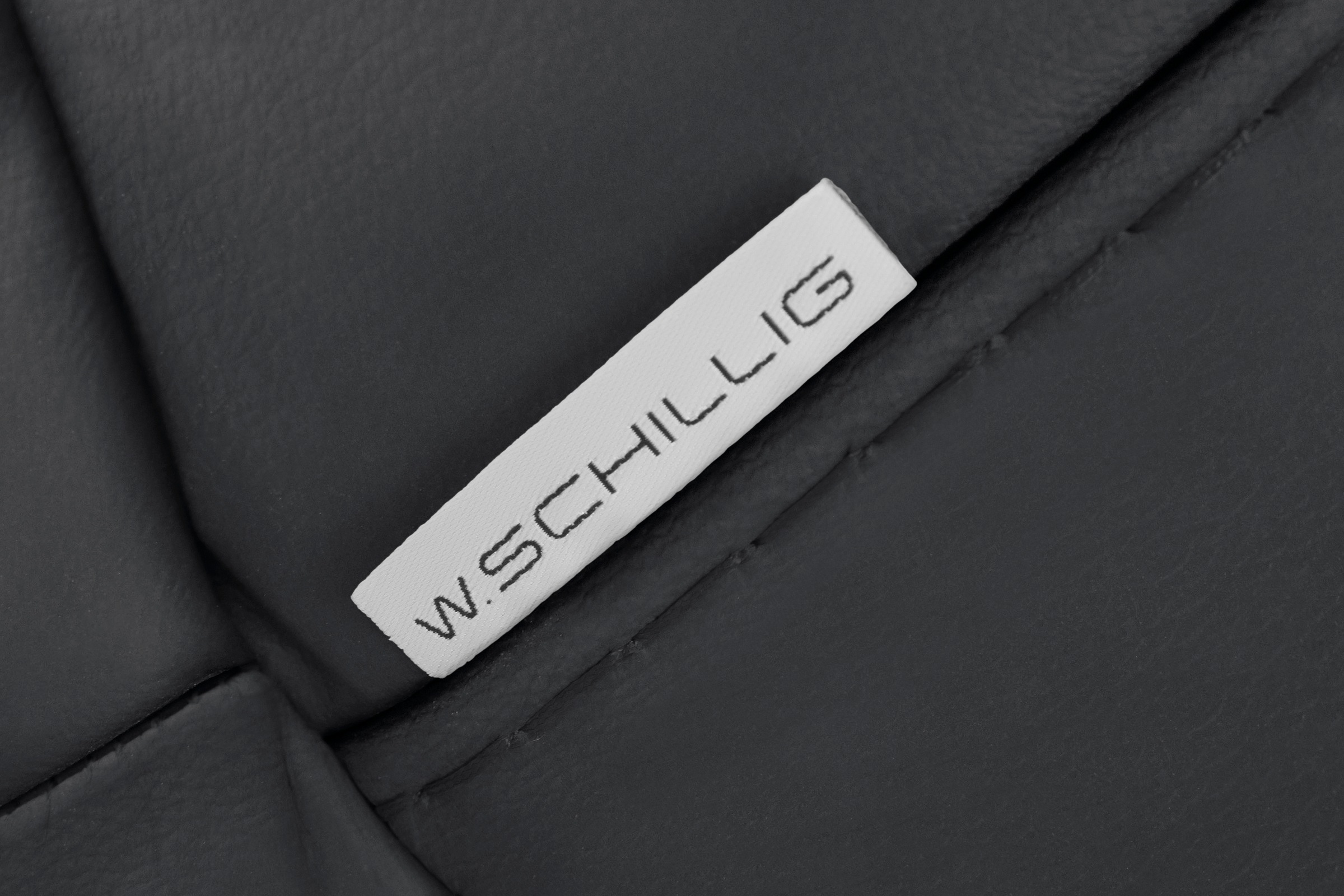 W.SCHILLIG 2,5-Sitzer »montanaa«, mit Metallkufen in Chrom glänzend, Breite 232 cm