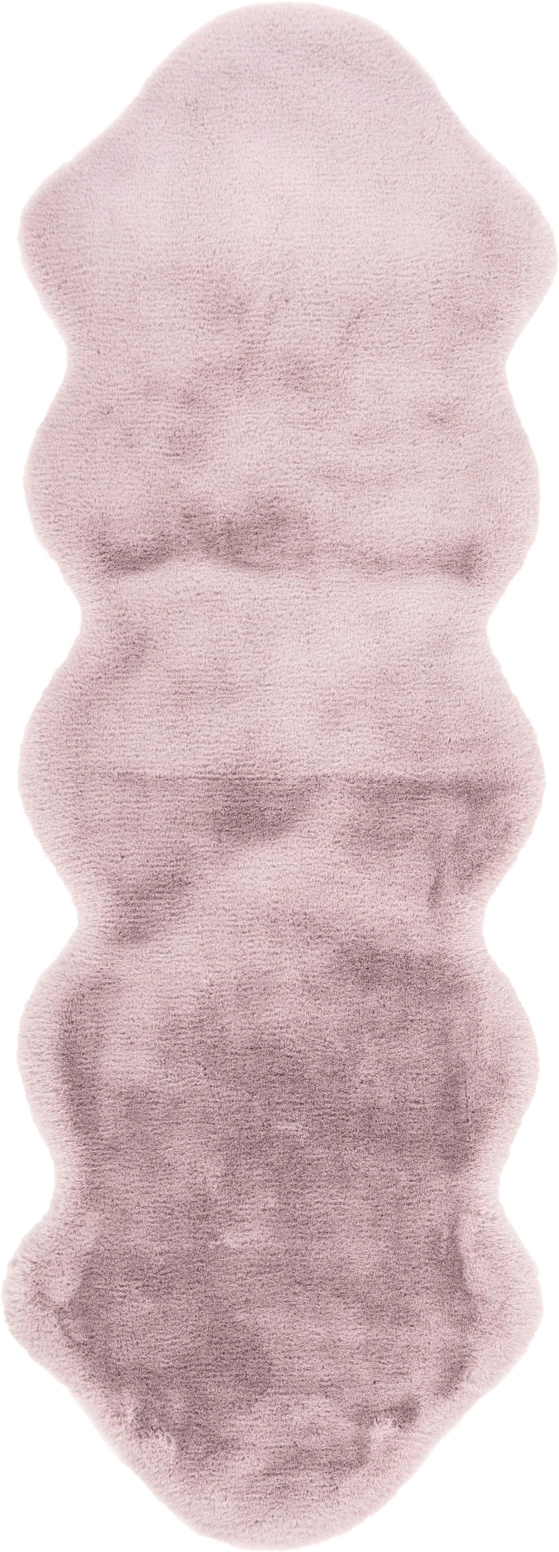 Arte Espina Fellteppich »Rabbit 300«, fellförmig, 35 mm Höhe, Kunstfell, Ka günstig online kaufen