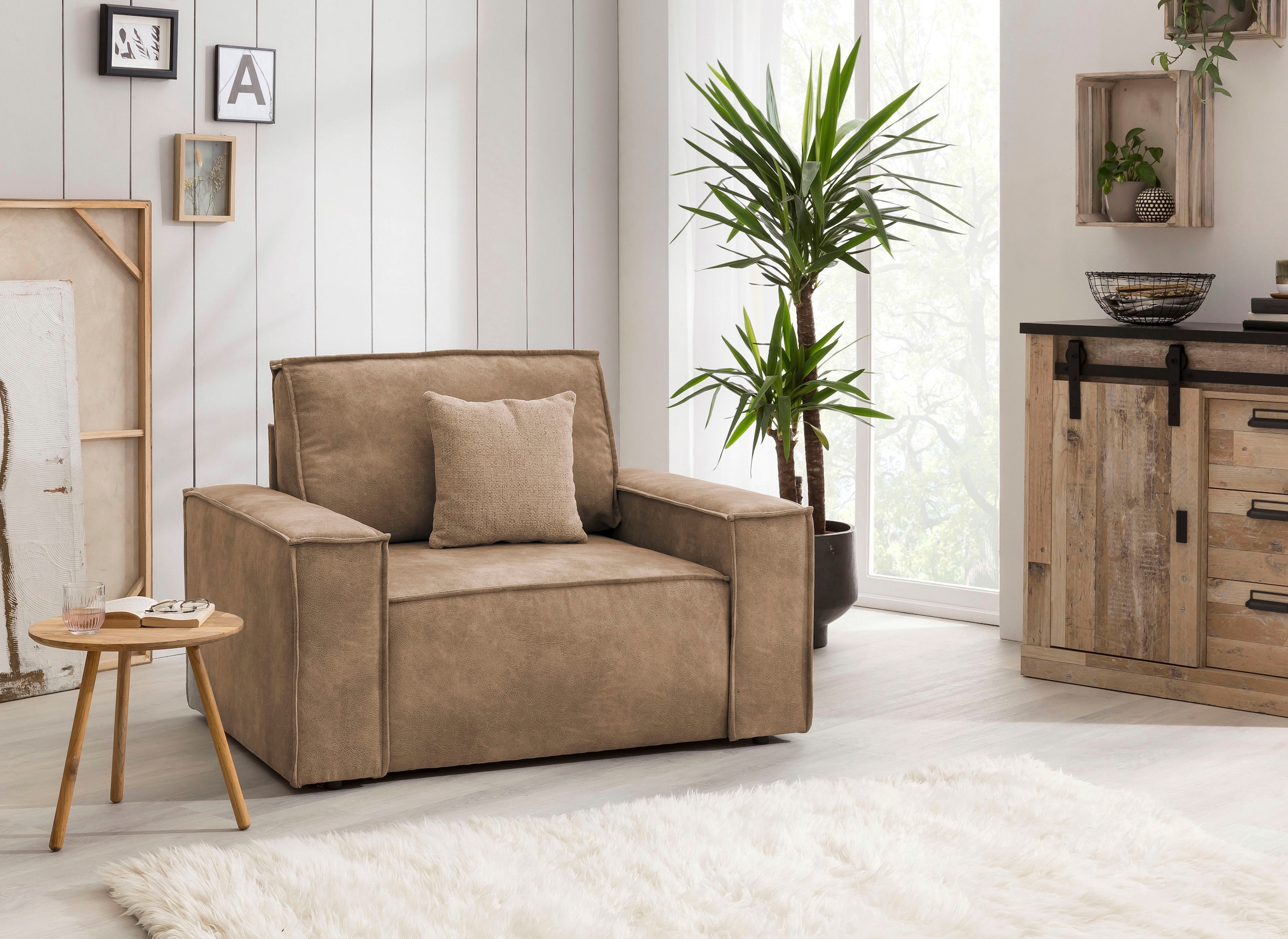 Home affaire Sessel »SHERWOOD«, passend zur Polster-Serie SHERWOOD günstig online kaufen