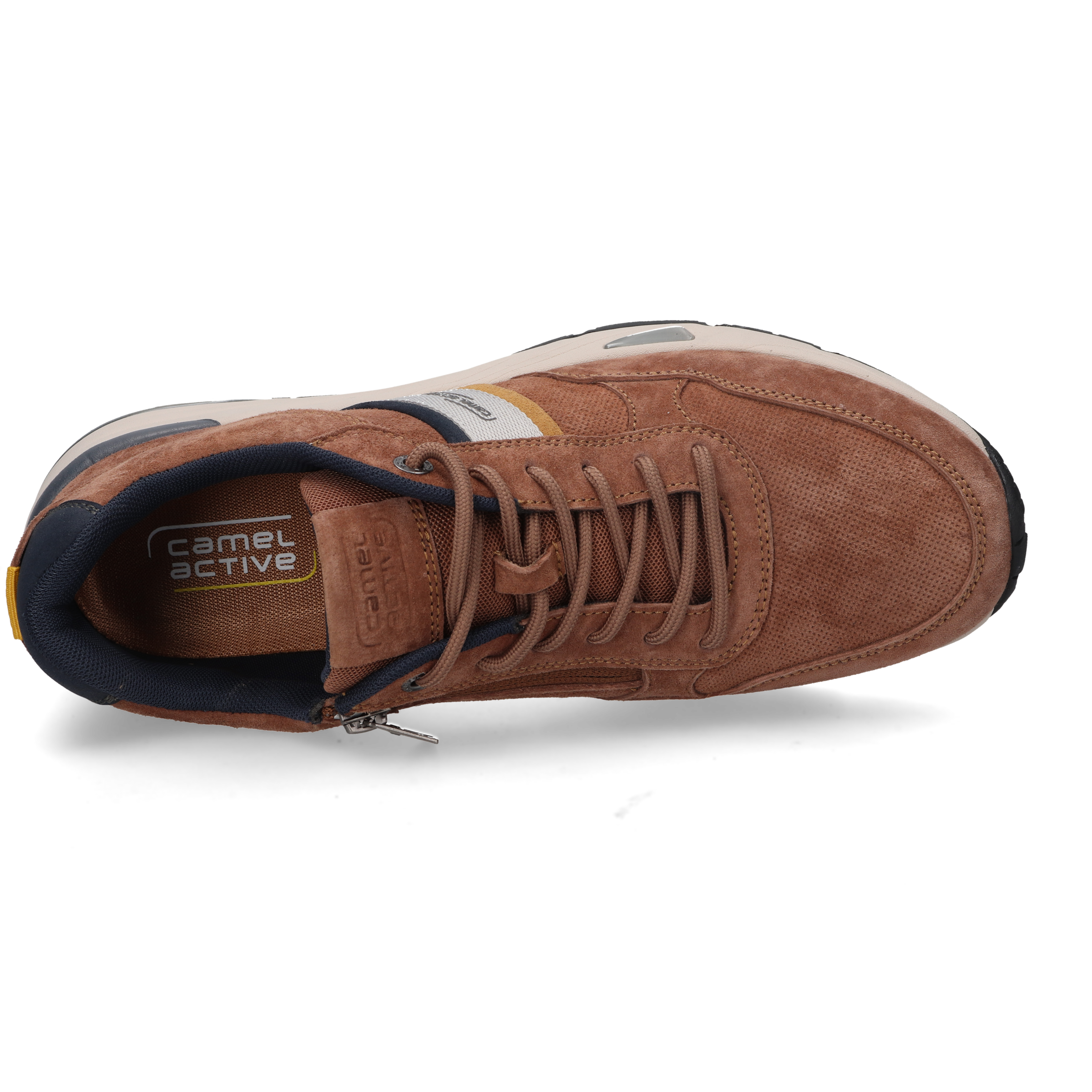 camel active Sneaker  Schnürschuh, Freizeitschuh, Halbschuh mit Logoverzierung