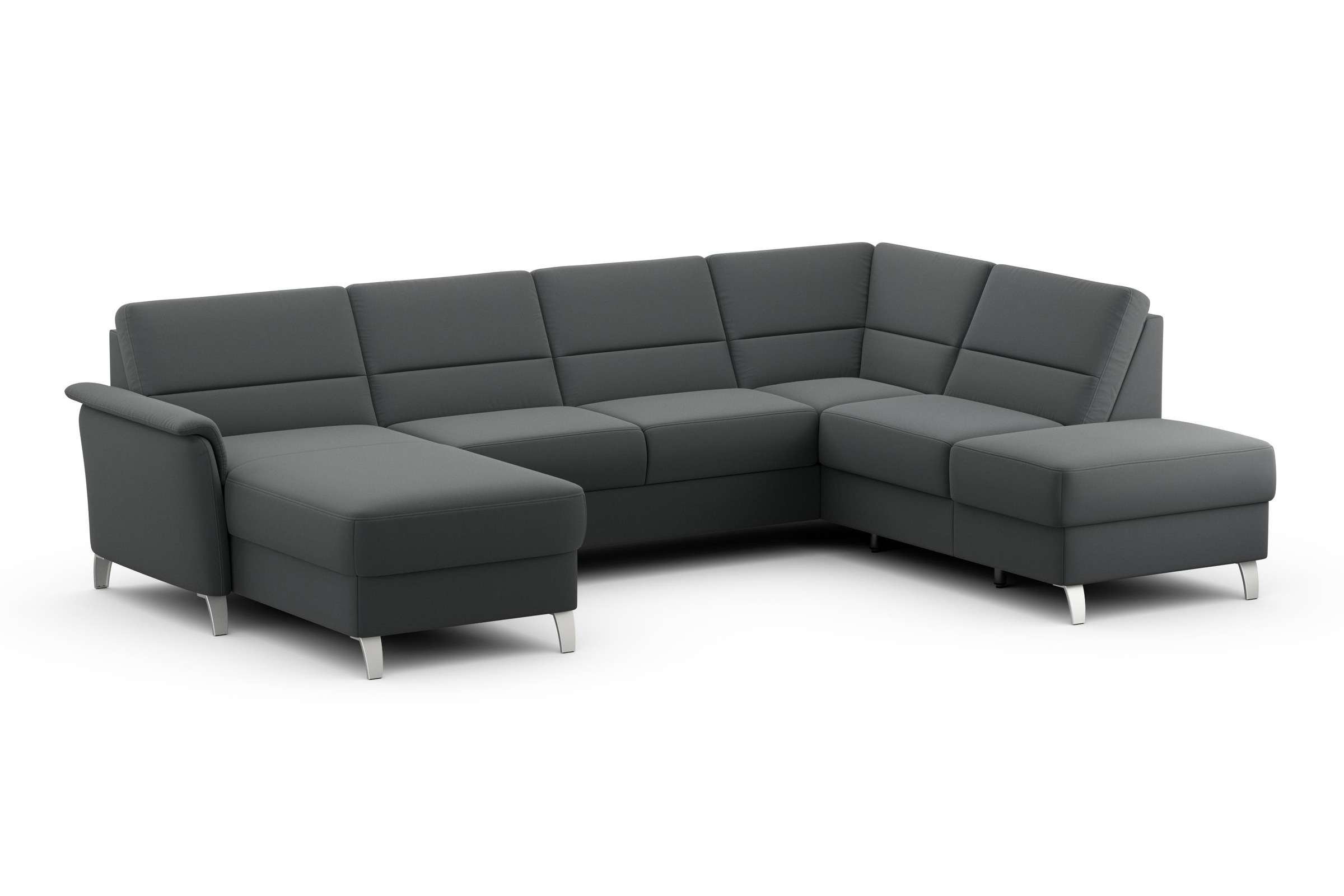 sit&more Wohnlandschaft »Palmera U-Form«, Federkern, wahlweise mit Bettfunk günstig online kaufen
